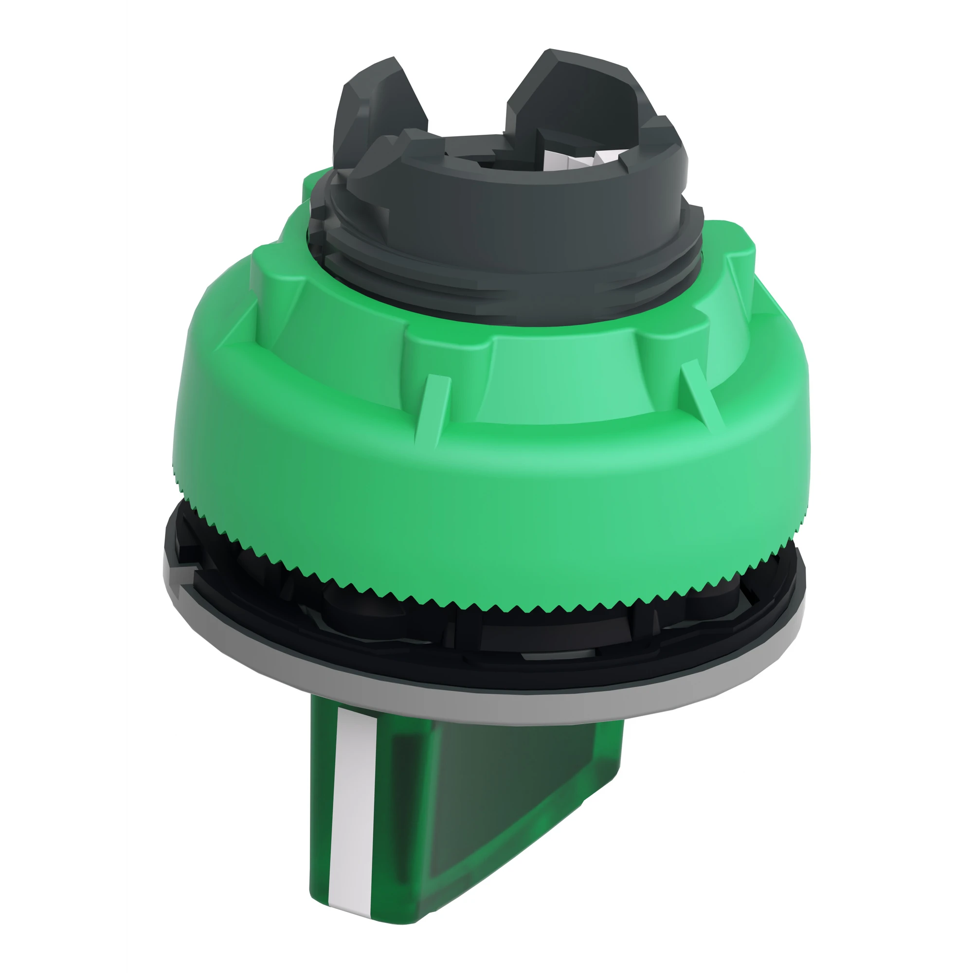 Schneider Electric ZB5FK1233C0 Illuminated selector switch, front element, Harmony XB5F, plastic, 30mm, green, for universal LED, 2 positions, latching (img_007) Schneider Electric ZB5FK1233C0 Illuminated selector switch, front element, Harmony XB5F, plastic, 30mm, green, for universal LED, 2 positions, latching (img_007)