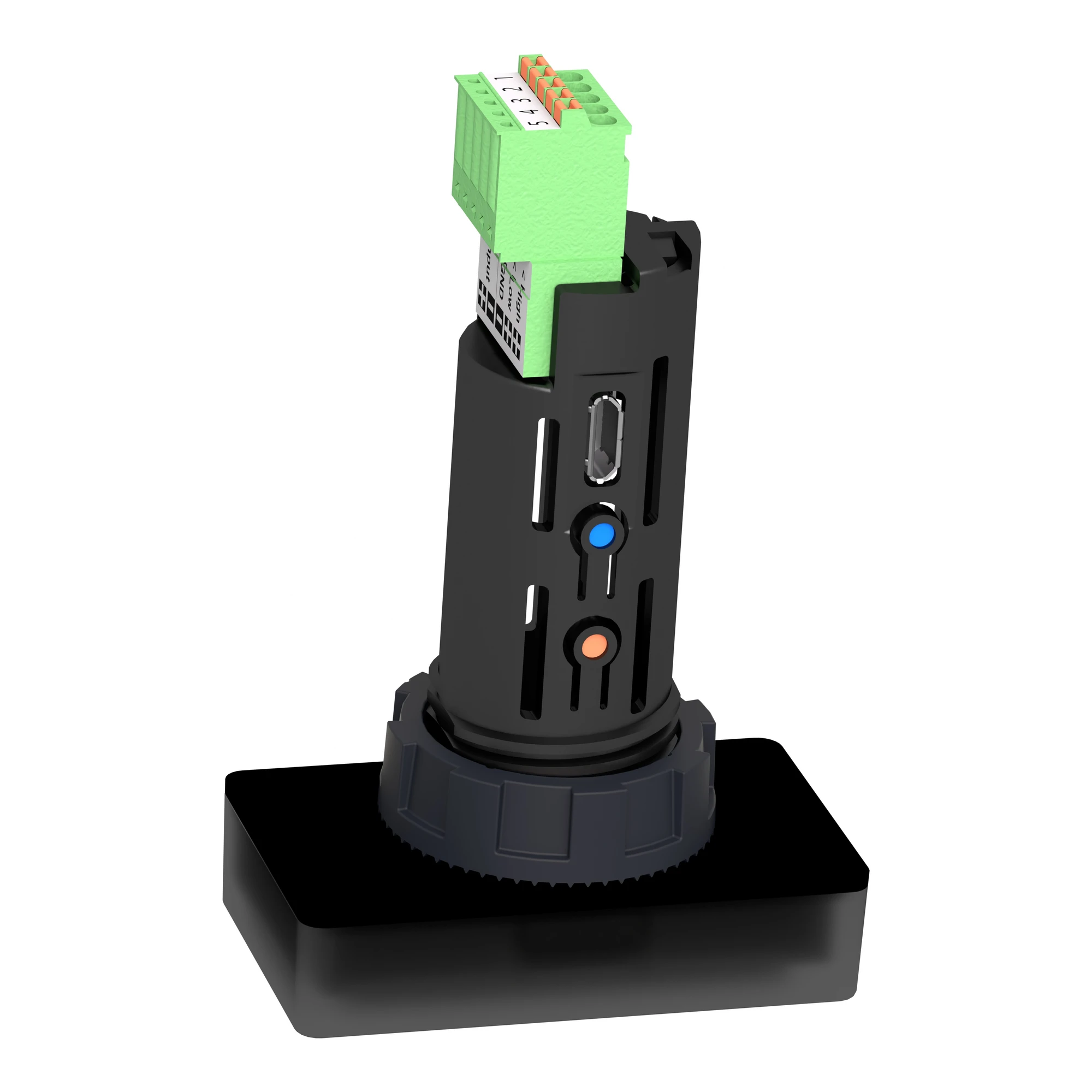 Schneider Electric XBH1AA0G4 7-Segment Display, Harmony XB5, Plastic, 22mm, Black, LED Display Green, 4-Digit, 4-20mA (img_007) Schneider Electric XBH1AA0G4 7-Segment Display, Harmony XB5, Plastic, 22mm, Black, LED Display Green, 4-Digit, 4-20mA (img_007)