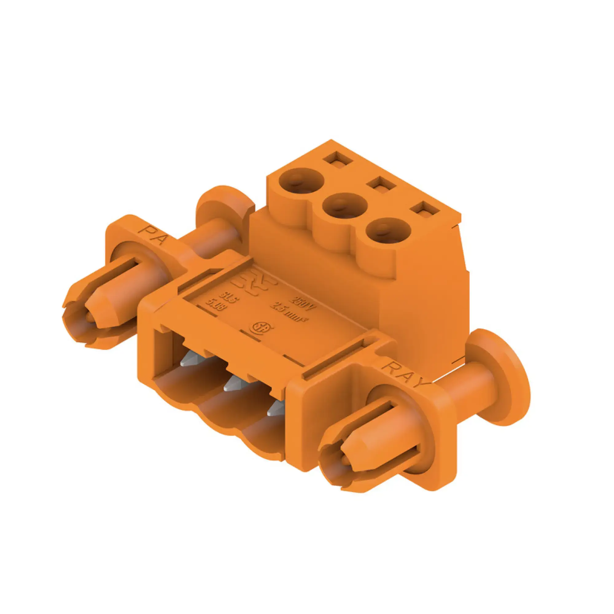 Weidmüller 1353480000 PCB connector (wire connection), 320 V, 21.5 A, Pitch in mm: 5.08, 3.31 mm², Number of poles: 3, Clamping yoke connection, Box (img_001) Weidmüller 1353480000 PCB connector (wire connection), 320 V, 21.5 A, Pitch in mm: 5.08, 3.31 mm², Number of poles: 3, Clamping yoke connection, Box (img_001)
