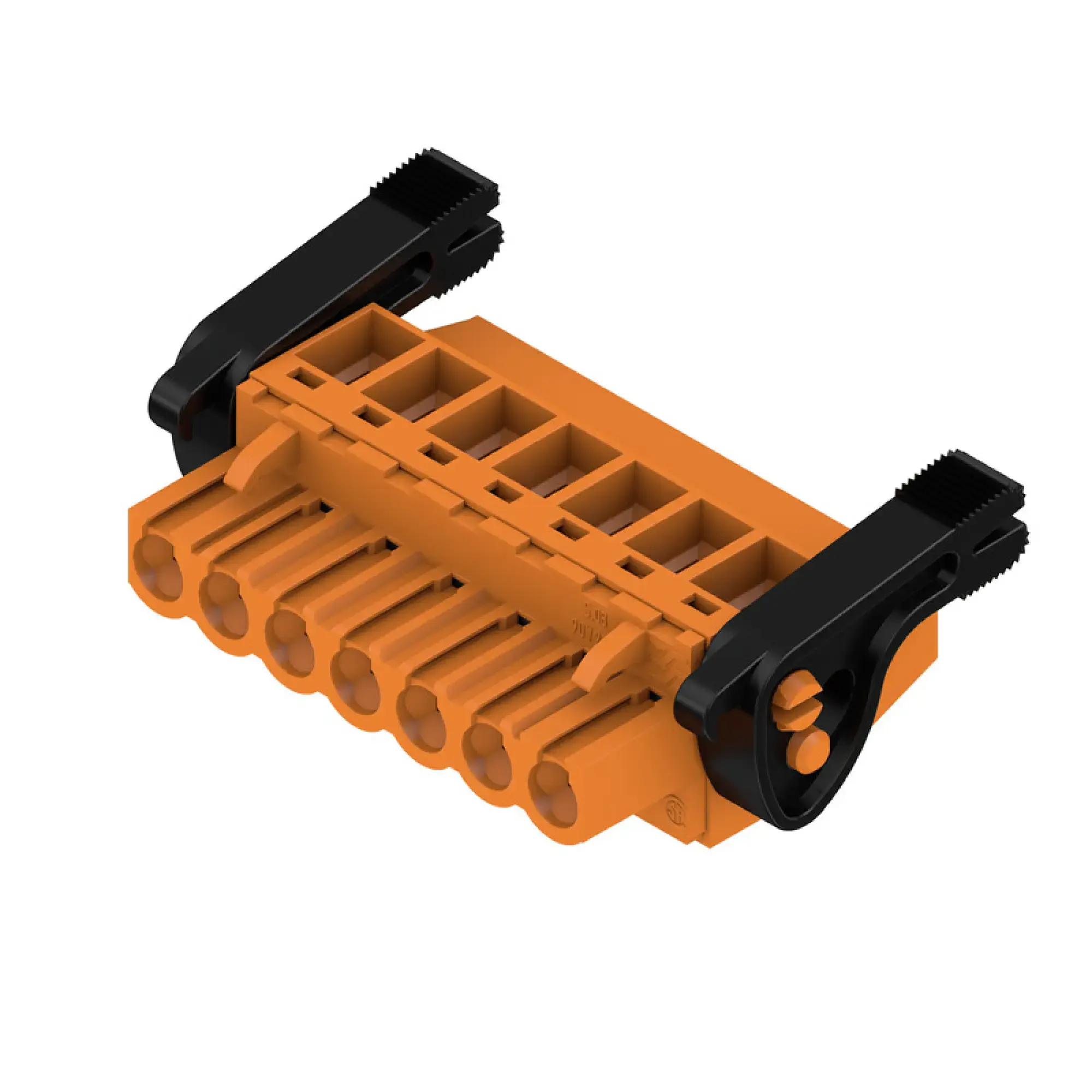 Weidmüller 1087300000 PCB connector (wire connection), 320 V, 23 A, Pitch in mm: 5.08, 4 mm², Number of poles: 7, Clamping yoke connection, Box (img_001)