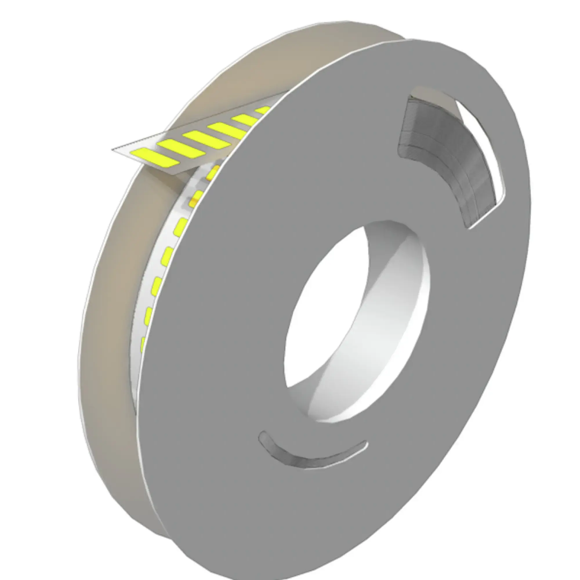 Weidmüller 2885790000 Device marking, Width: 17 mm, Printed characters: without, Polyamide, yellow (img_001)