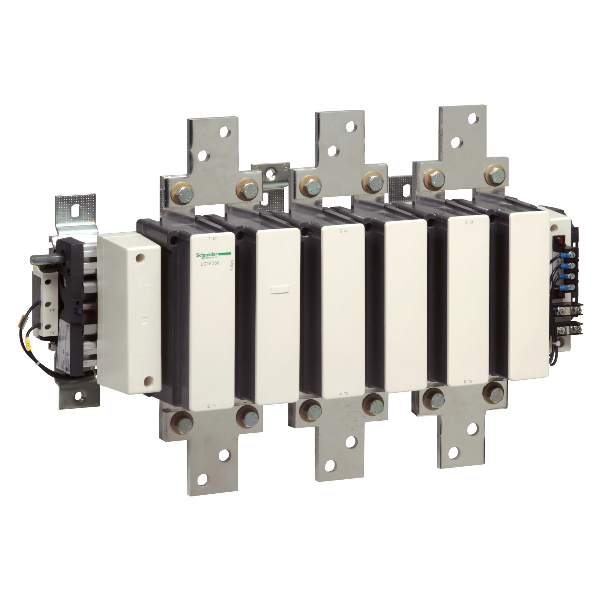 Schneider Electric LC1F780G7 Power Contactor LC1F 3p, 400 kW, 780 A, 400 V AC3, Coil 120 V AC (img_001) Schneider Electric LC1F780G7 Power Contactor LC1F 3p, 400 kW, 780 A, 400 V AC3, Coil 120 V AC (img_001)