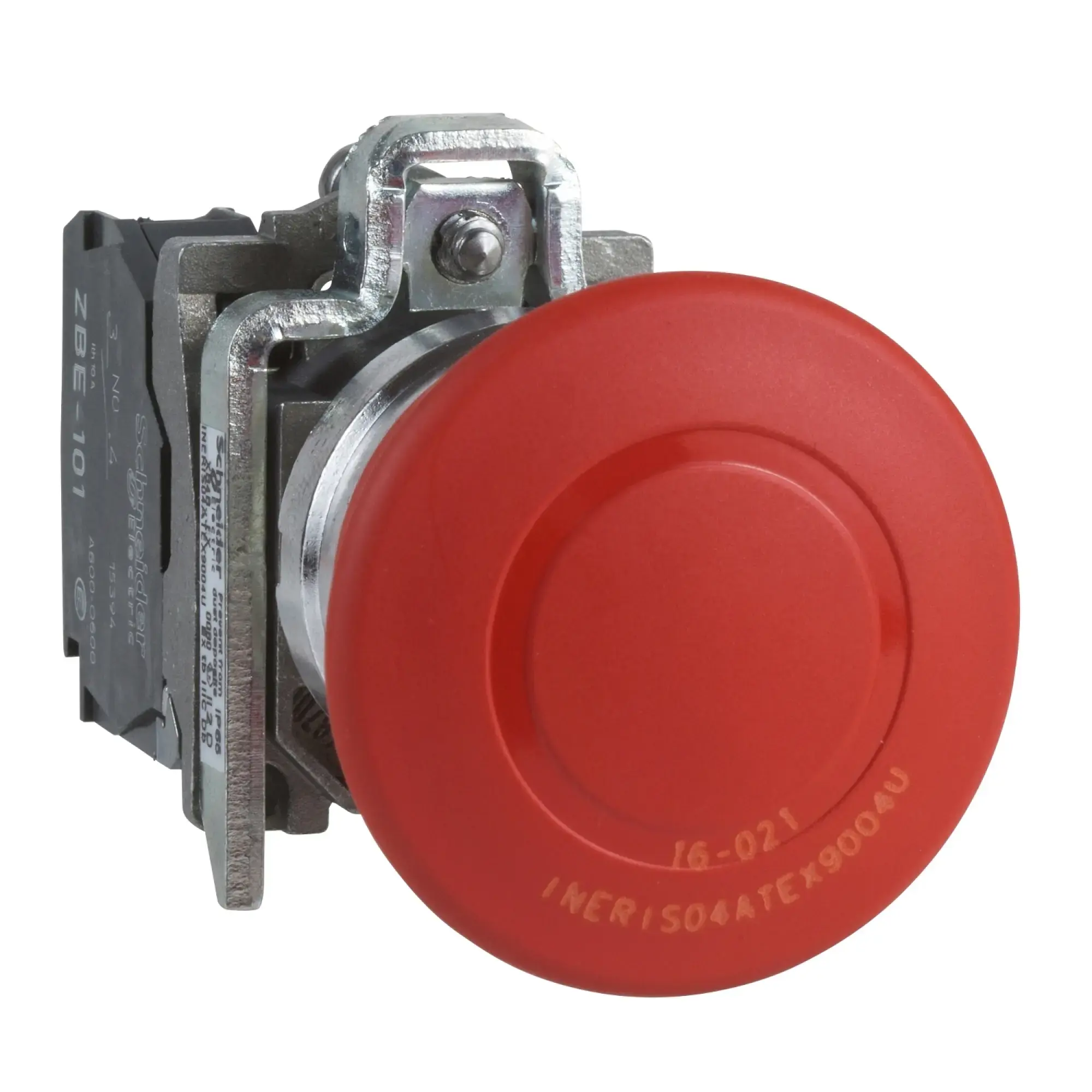 Schneider Electric XB4BT845EX Emergency Stop / Emergency Stop Switch, Harmony XB4, Metal, 22mm, Red, Mushroom 40mm, Pull Release, 1NC+1NO, ATEX (img_004) Schneider Electric XB4BT845EX Emergency Stop / Emergency Stop Switch, Harmony XB4, Metal, 22mm, Red, Mushroom 40mm, Pull Release, 1NC+1NO, ATEX (img_004)