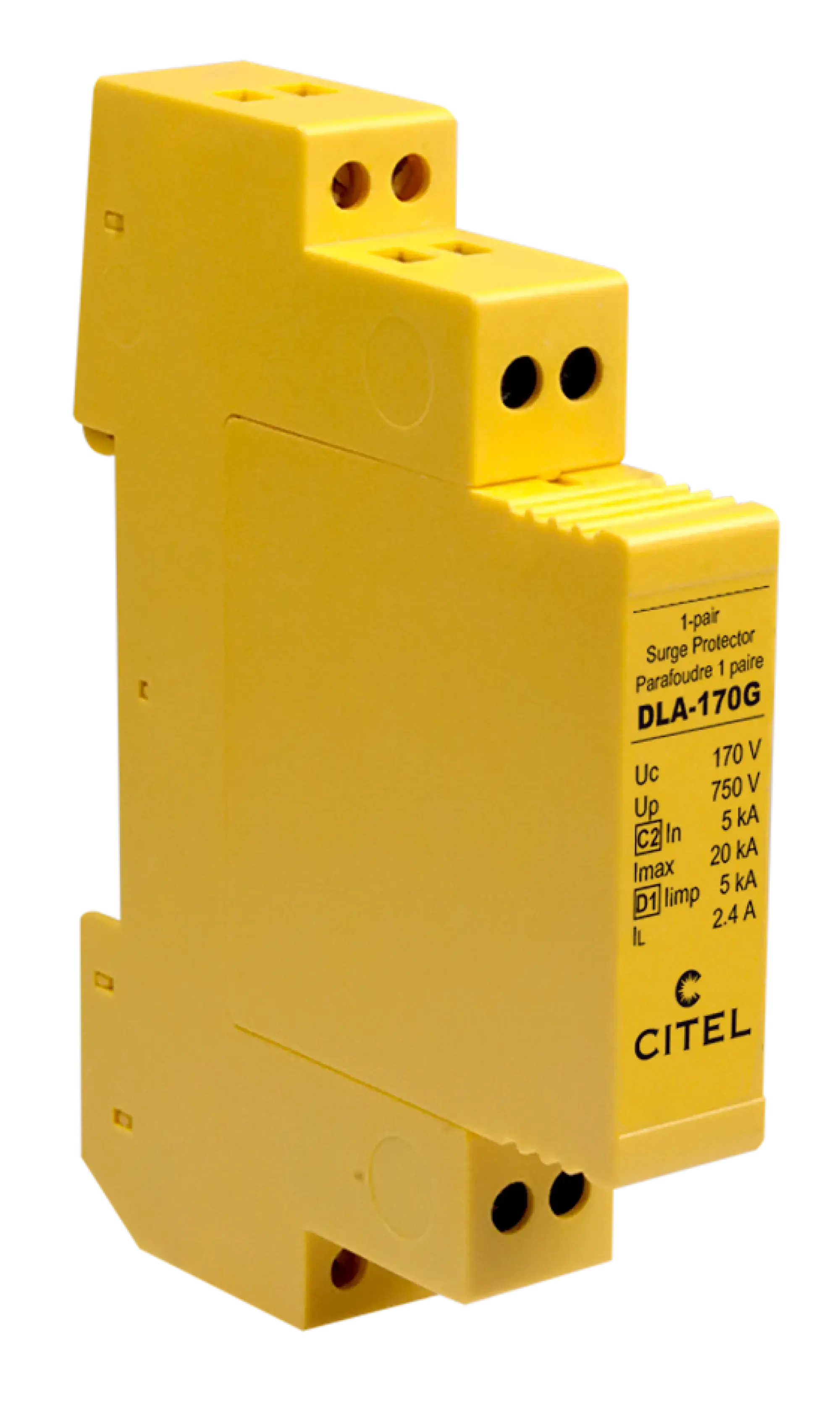 Citel 640165 Überspannungsschutz D1 für 2 Adern, Datenanwendungen bis 170 V (img_001) Citel 640165 Überspannungsschutz D1 für 2 Adern, Datenanwendungen bis 170 V (img_001)