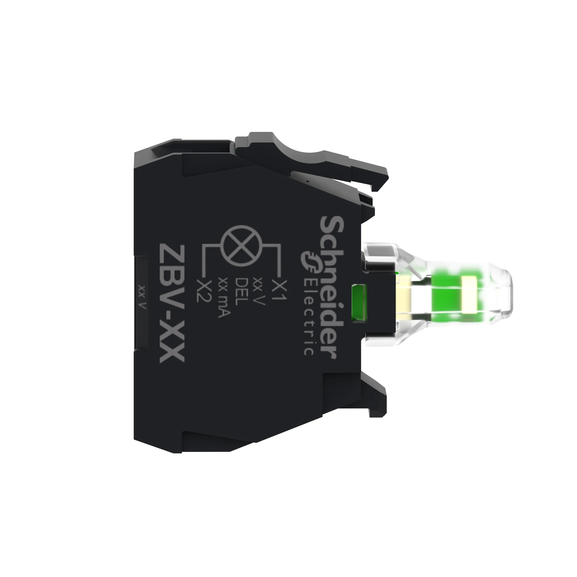 Schneider Electric ZBV18M1 Universal LED module, Harmony XB4 and XB5, flashing light, white, screw terminal, 230-240V AC (img_002) Schneider Electric ZBV18M1 Universal LED module, Harmony XB4 and XB5, flashing light, white, screw terminal, 230-240V AC (img_002)