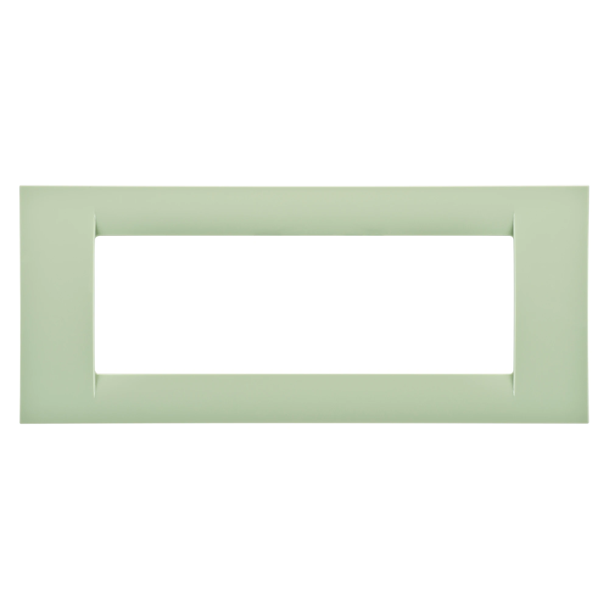 GEWISS GW22146 VIRNA PLATE - IN TECHNOPOLYMER GLOSS FINISHING - 6 GANG - VENETIAN GREEN - SYSTEM (img_001) GEWISS GW22146 VIRNA PLATE - IN TECHNOPOLYMER GLOSS FINISHING - 6 GANG - VENETIAN GREEN - SYSTEM (img_001)