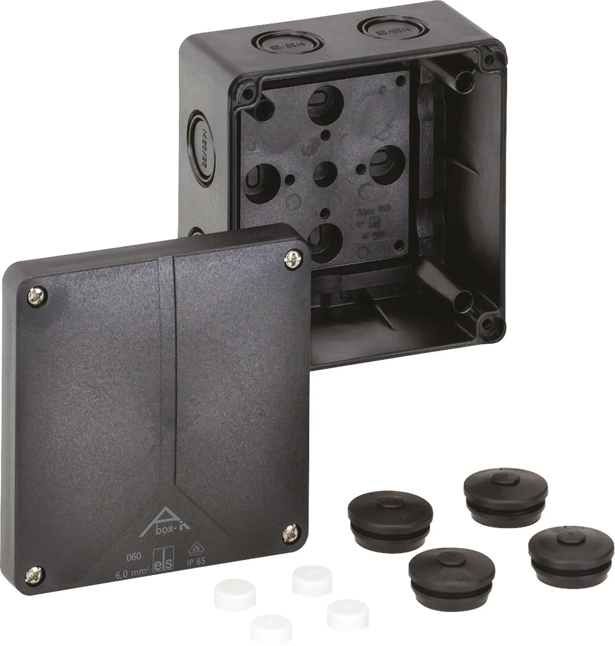 Spelsberg 49190601 Junction box, Type of protection IP65, max. 6², Impact strength IK08, Protection class II, Ui 690V AC, DLG, DNV, VDE, Halogen free (img_001)