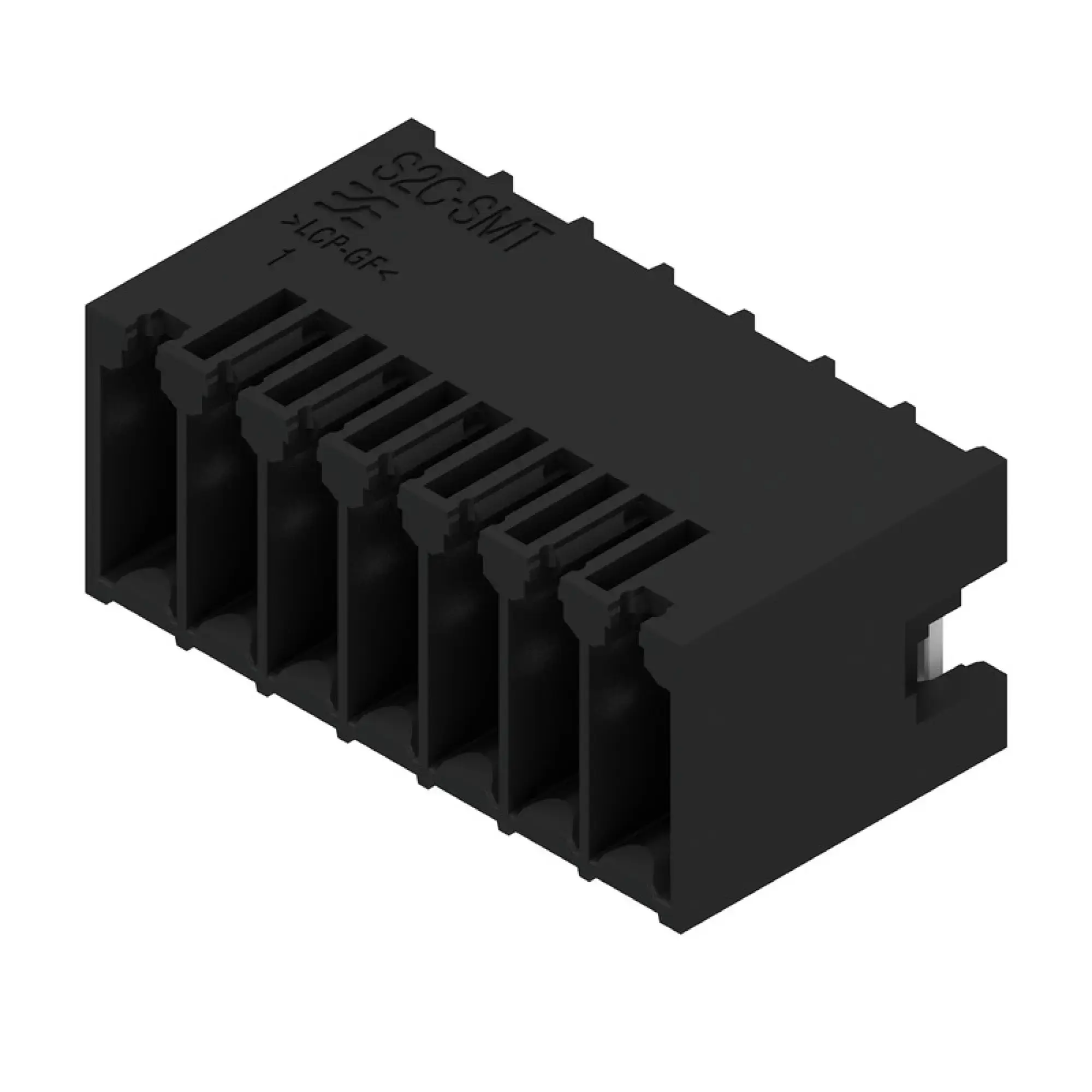 Weidmüller 1289700000 PCB connector (board connection), 160 V, 13.4 A, Pitch in mm: 3.50, Number of poles: 14, THT/THR solder connection, Box (img_001)