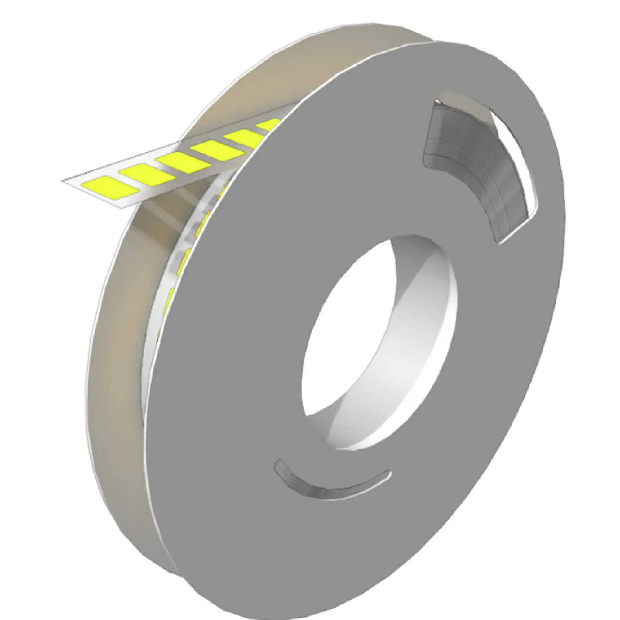 Weidmüller 2835980000 Device marking, Width: 15 mm, Printed characters: without, Polyamide, yellow (img_001)