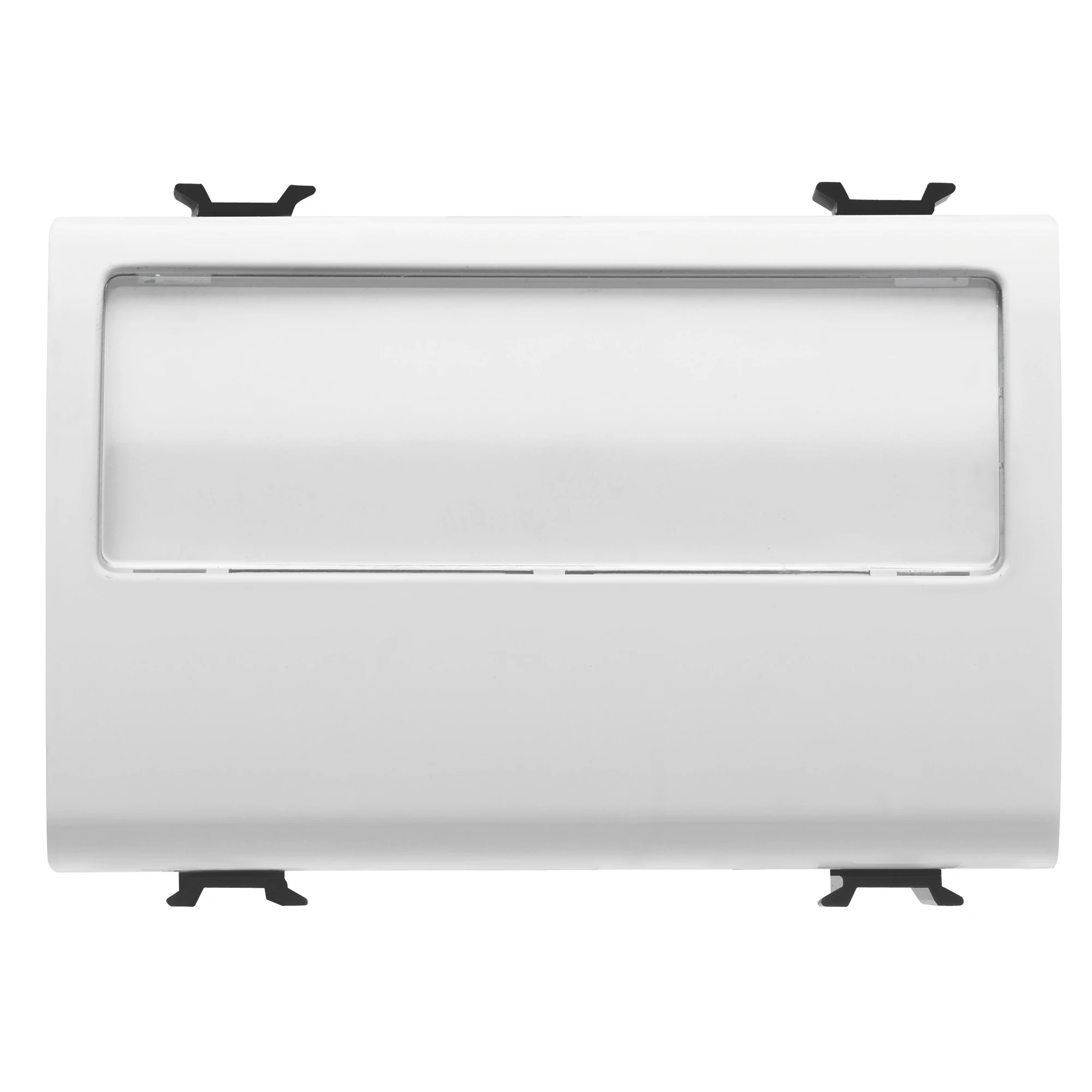 GEWISS GW10192 PUSH-BUTTON WITH ILLUMINATED NAME PLATE 250V ac - NO 10A - 3 MODULES - GLOSSY WHITE - CHORUSMART (img_001)