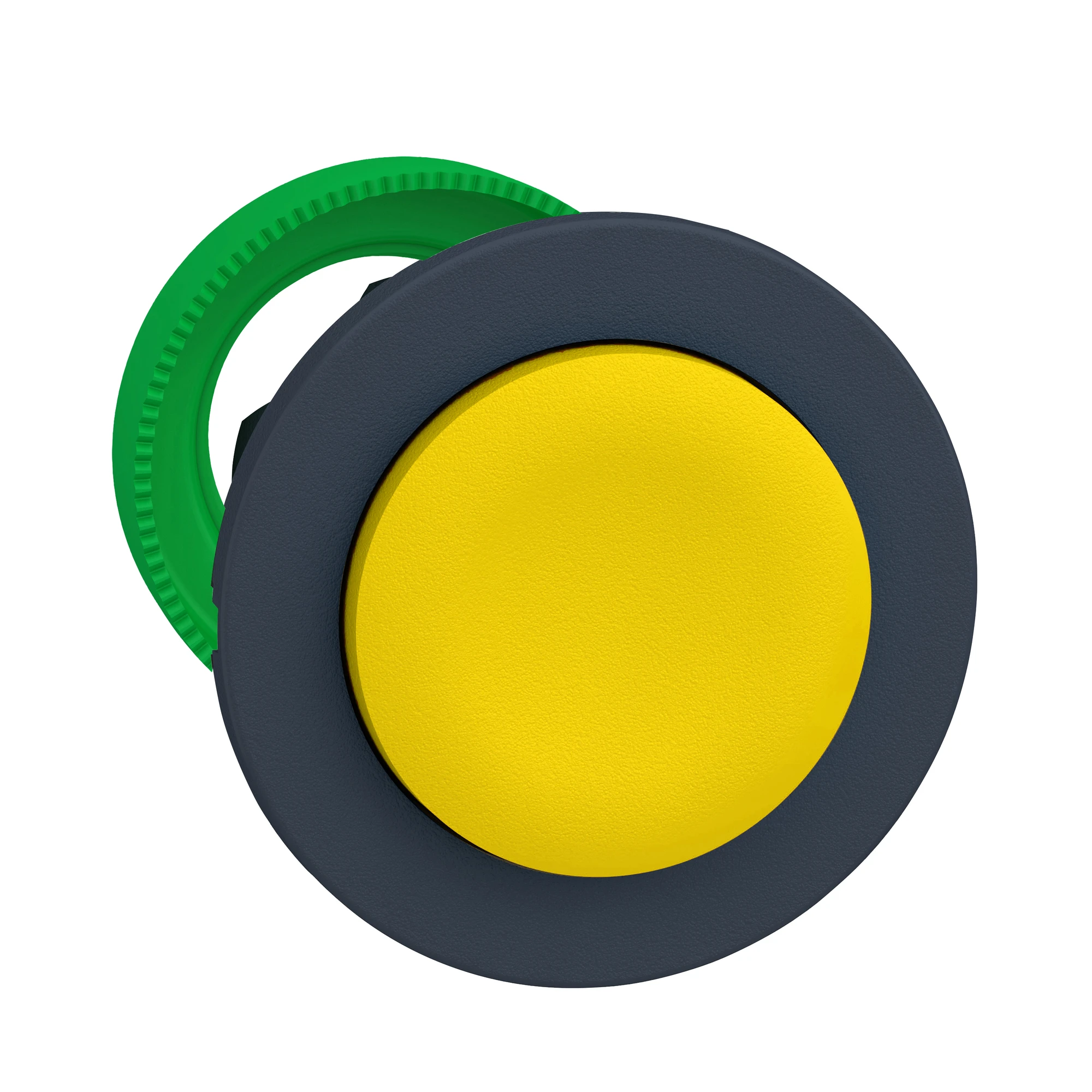Schneider Electric ZB5FL5 Pushbutton, Front Element, Harmony XB5F, Plastic, 30mm, Yellow, Projecting, Unlabeled, Momentary (img_001) Schneider Electric ZB5FL5 Pushbutton, Front Element, Harmony XB5F, Plastic, 30mm, Yellow, Projecting, Unlabeled, Momentary (img_001)