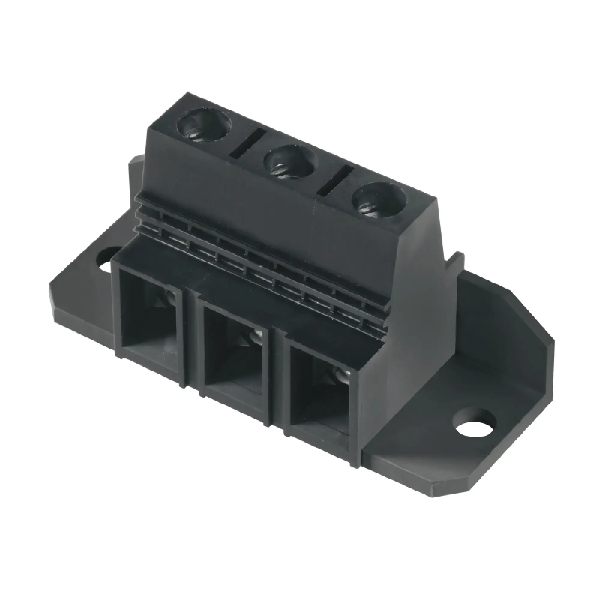 Weidmüller 1226530000 PCB terminal, 1000 V, 101 A, Pitch in mm: 15.00, 25 mm², Number of poles: 3, Clamping yoke connection, THT solder connection, 90°, Box (img_001) Weidmüller 1226530000 PCB terminal, 1000 V, 101 A, Pitch in mm: 15.00, 25 mm², Number of poles: 3, Clamping yoke connection, THT solder connection, 90°, Box (img_001)