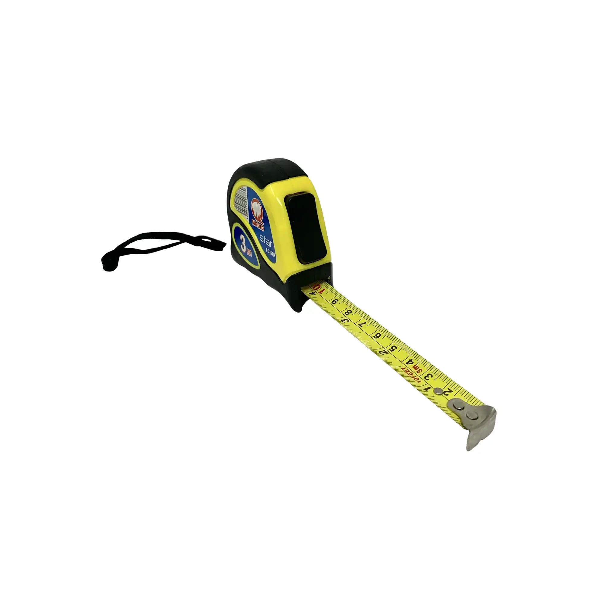 MEDID B316 Tape measure STAR made of 2K-case with locking device and clip- Unpacked 3m x 16 mm (img_002)