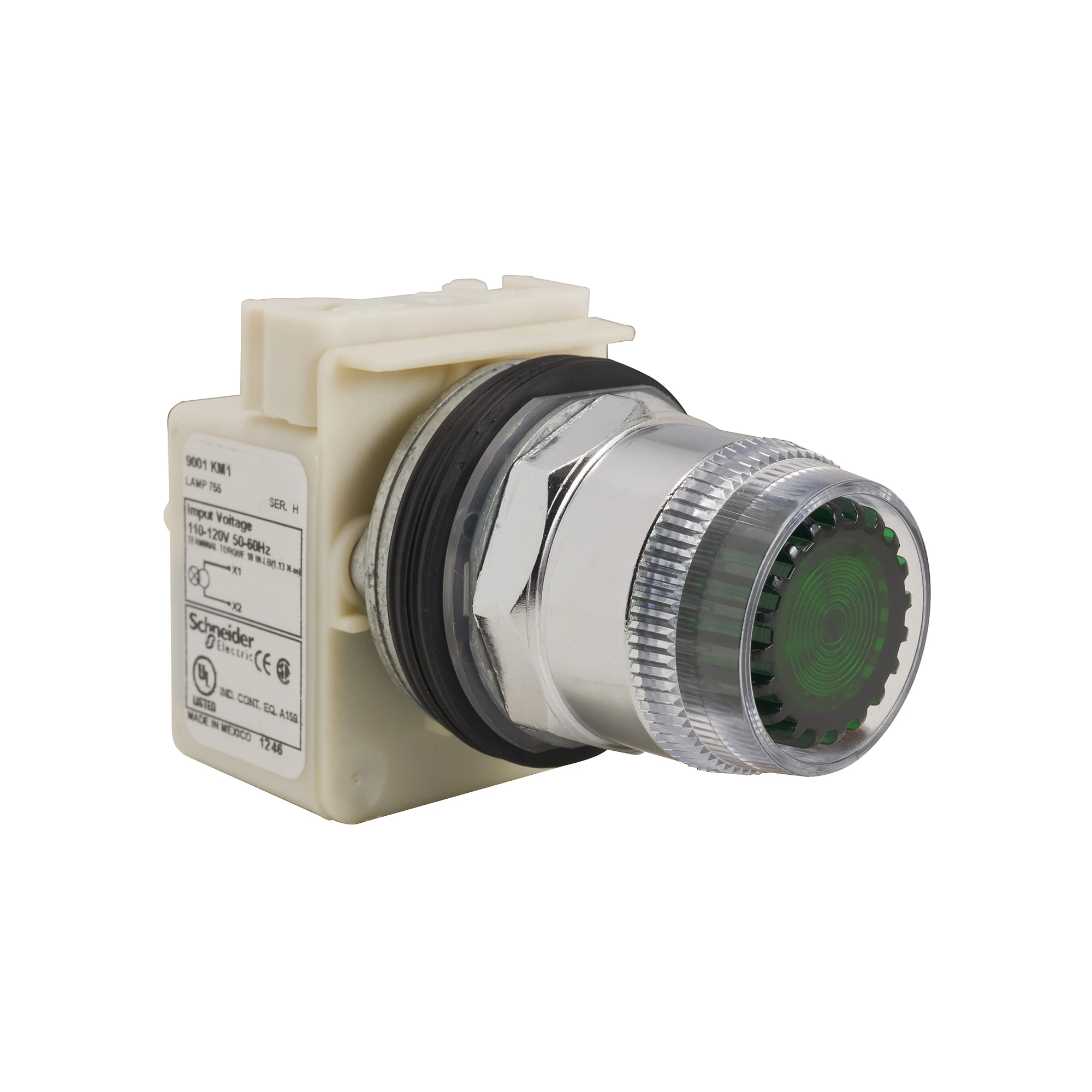 Schneider Electric 9001K1L1GH13 PUSHBUTTON 600 V AC 10A 30 MM T-K (img_001)