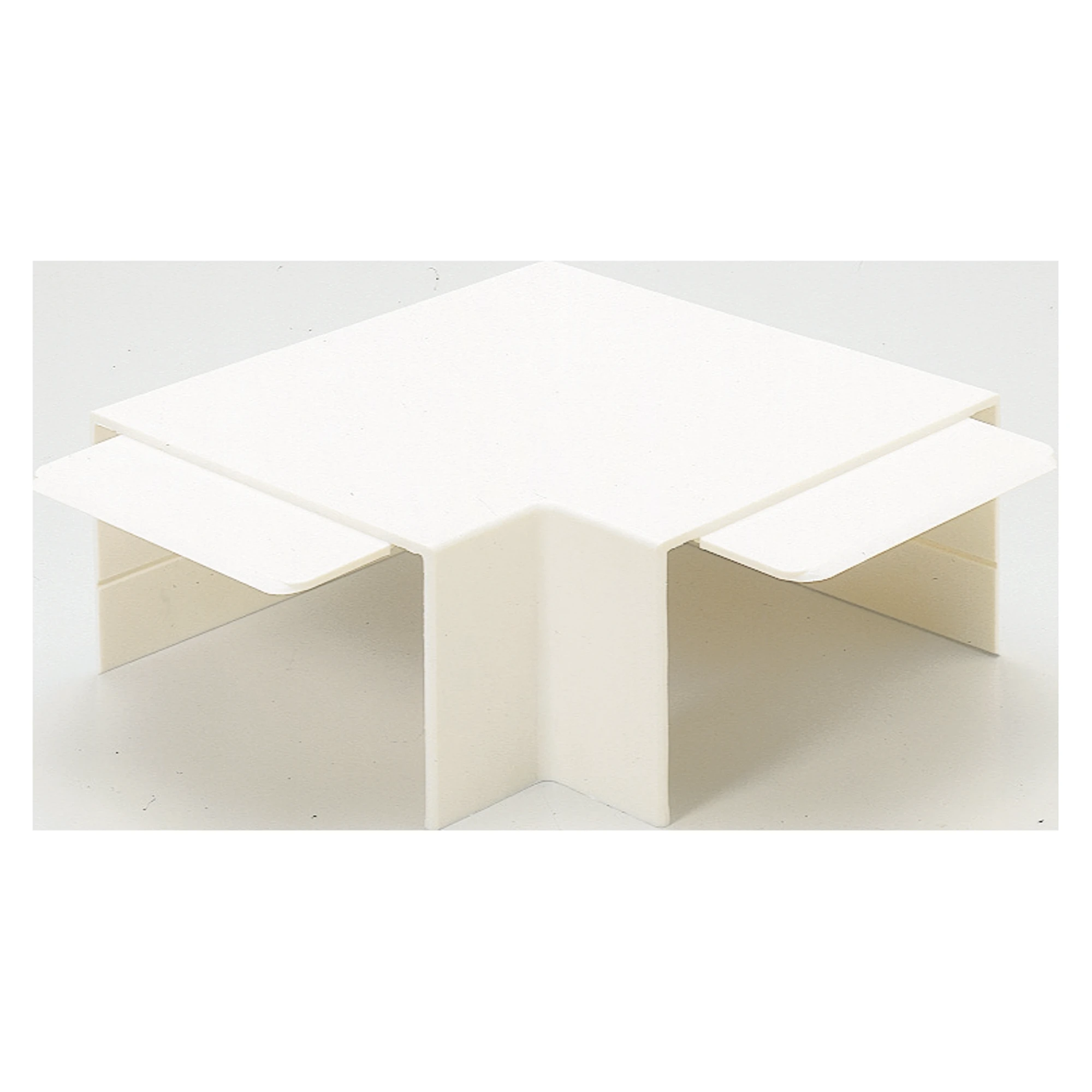 GEWISS NP50153 FB - MULTIFUNCTIONAL TRUNKING AND DEVICE HOLDER IN PVC - FLAT ANGLE - 230X60 - WHITE RAL9010 (img_001)