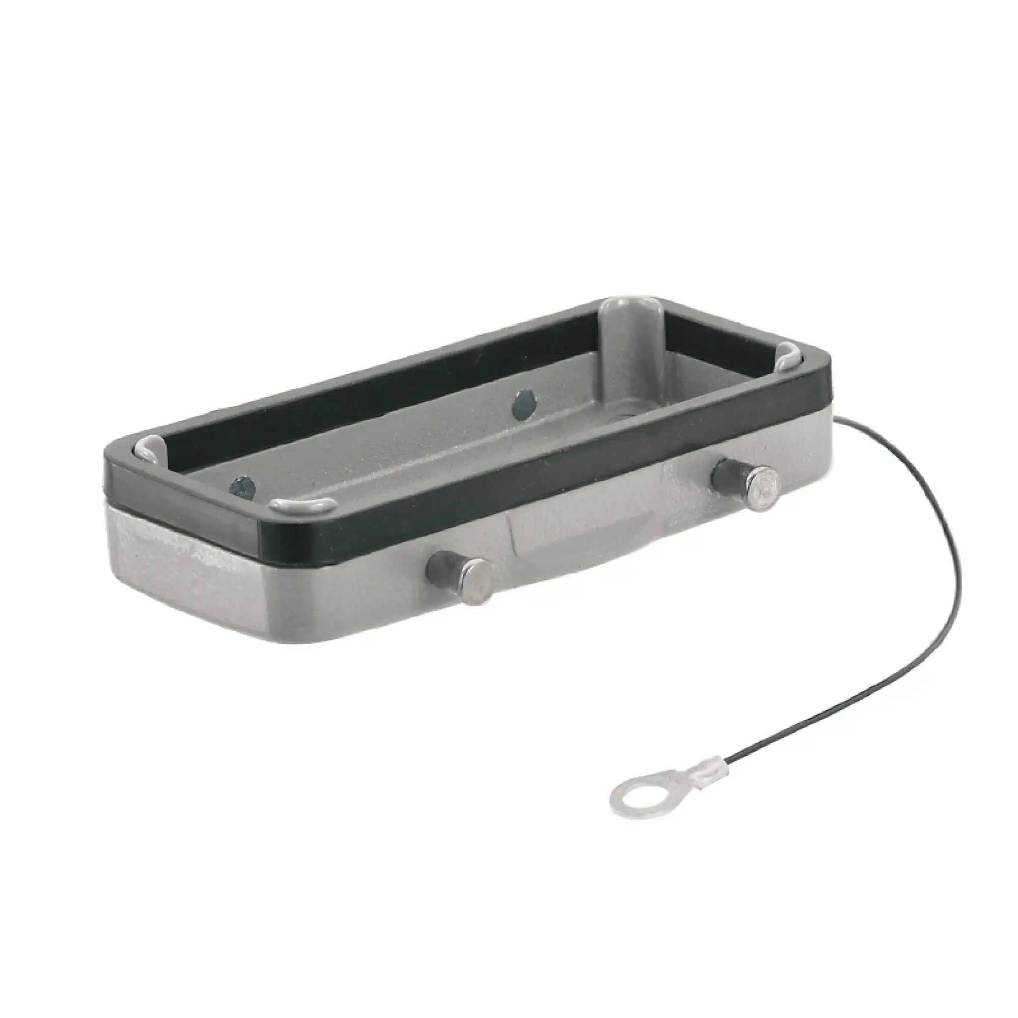 Weidmüller 1665620000 Housing (industry plug-in connectors), Cover for upper part of housing, Side-locking clamp on upper side, Size: 6, IP65 (in plugged condition) (img_001)