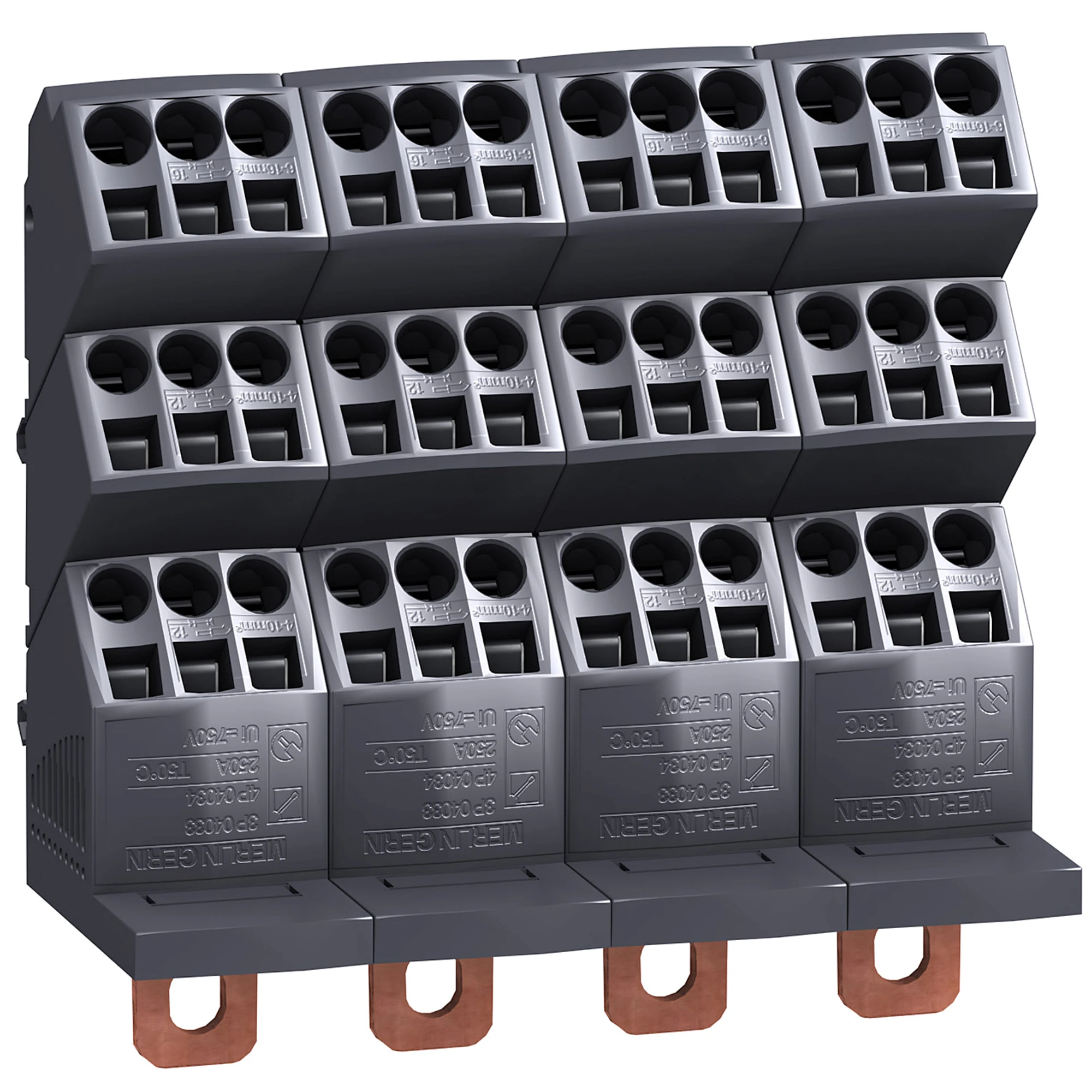 Schneider Electric LVS04034 PrismaSeT-P, Linergy DP, Distribution Block, 4-pole, 250A (img_001) Schneider Electric LVS04034 PrismaSeT-P, Linergy DP, Distribution Block, 4-pole, 250A (img_001)