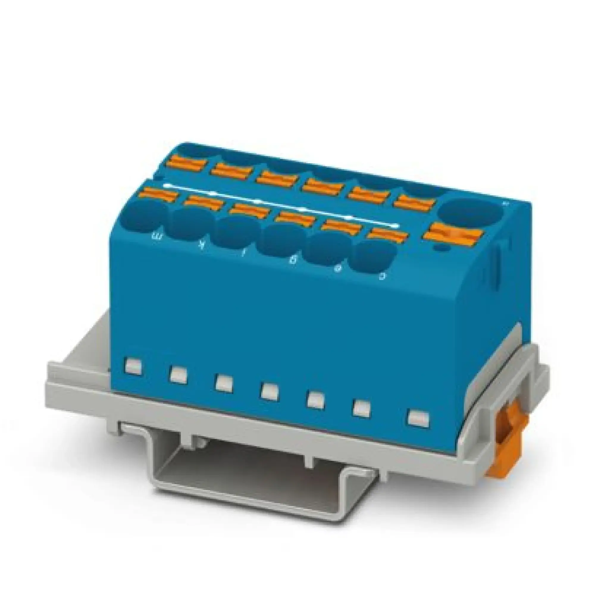 Phoenix Contact 3273616 Distribution block PTFIX 10/12X4-NS35 BU (img_001)