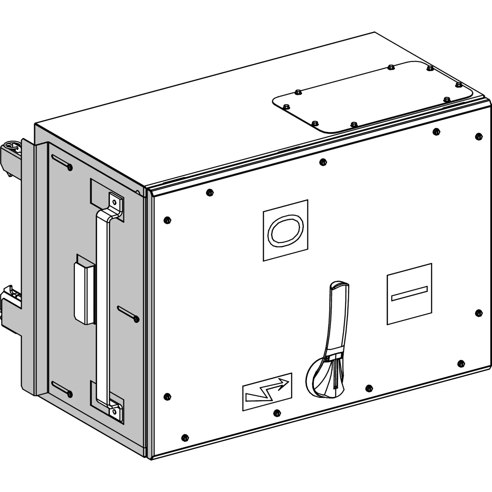 Schneider Electric KHB0630SE5R KT, KH Outlet box 630A, 3p load disconnect switch for fuses, arc-tested (img_002) Schneider Electric KHB0630SE5R KT, KH Outlet box 630A, 3p load disconnect switch for fuses, arc-tested (img_002)