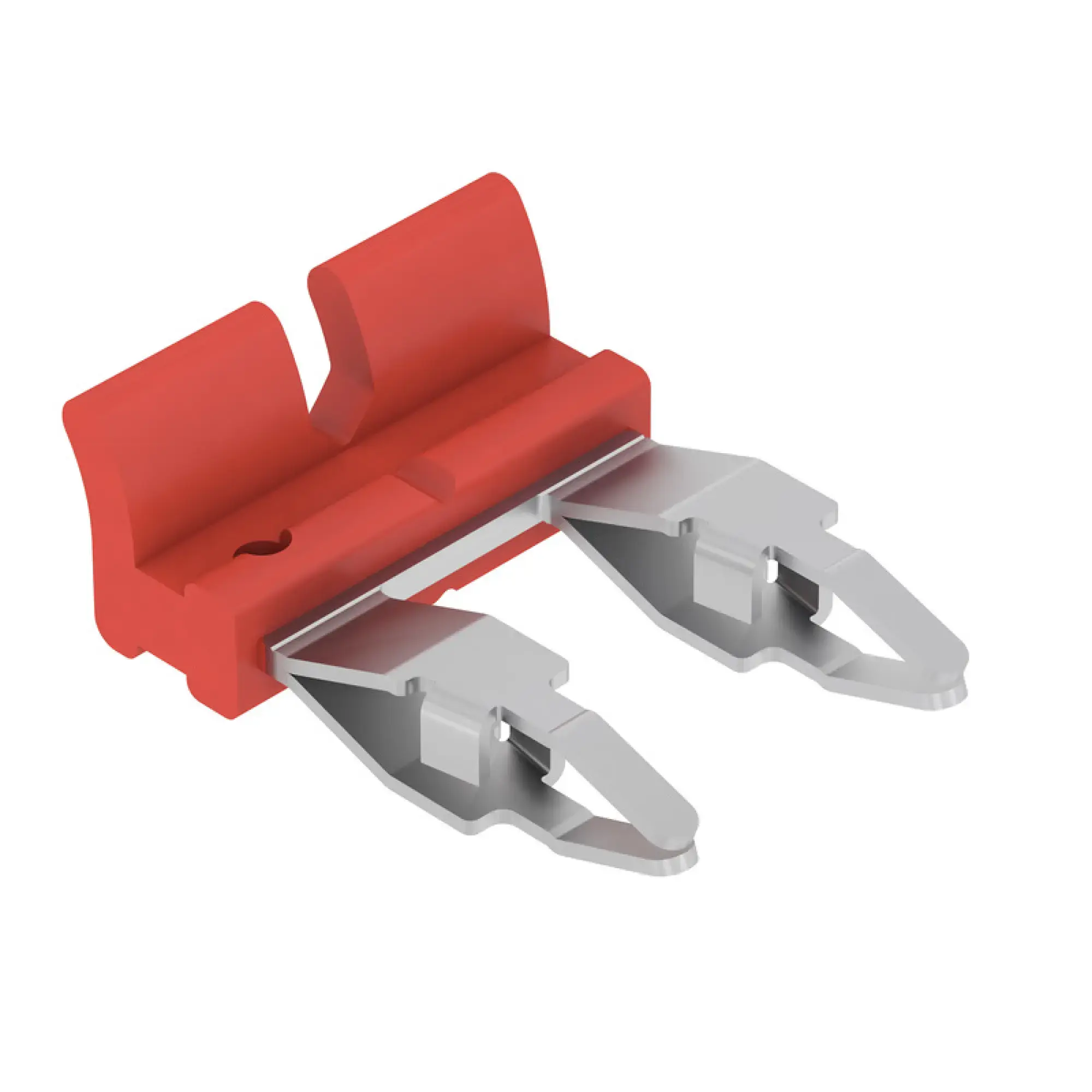 Weidmüller 2556390000 Cross-connector (relay), red, 17.5 A, cannot be cut to length, Number of poles: 2, Pitch in mm: 6.40 (img_001) Weidmüller 2556390000 Cross-connector (relay), red, 17.5 A, cannot be cut to length, Number of poles: 2, Pitch in mm: 6.40 (img_001)