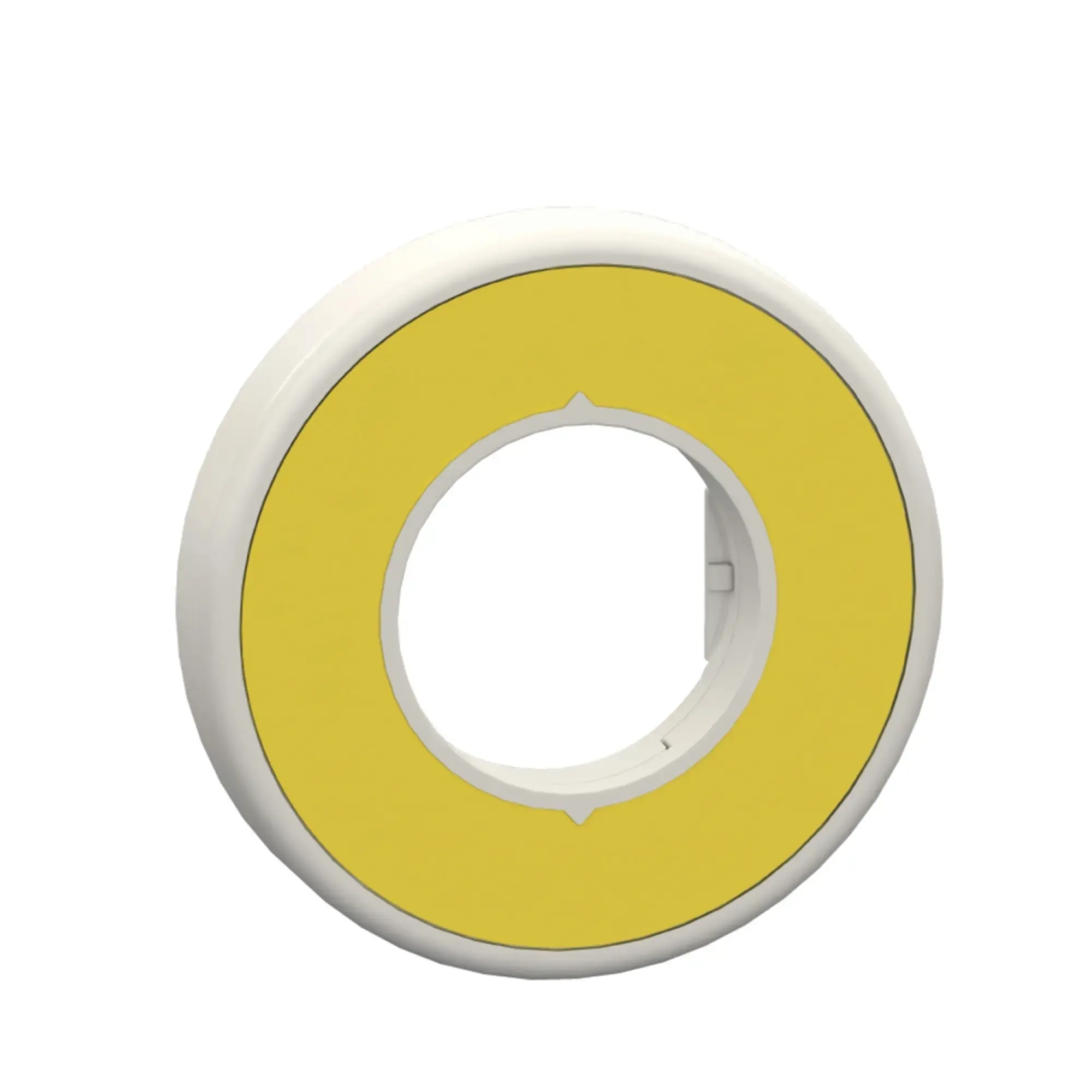 Schneider Electric ZBY9W3B101 Illuminable sign for emergency stop, 2 LEDs white/red, 24V, blank (img_002)