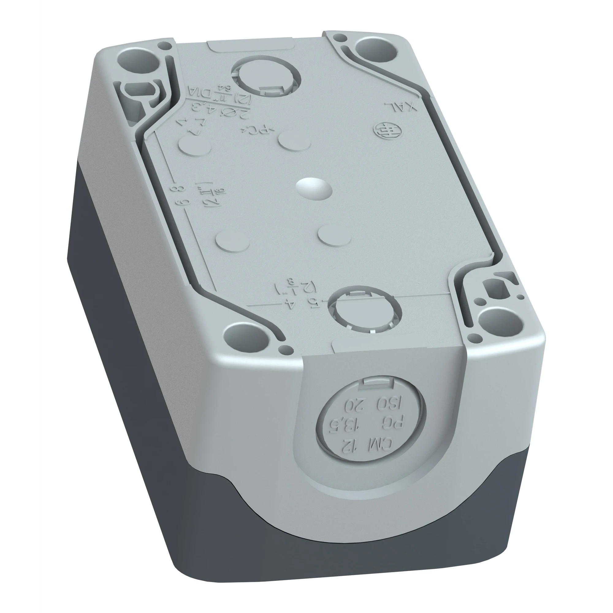 Schneider Electric XALD222E Surface mounting enclosure, Harmony XALD, plastic, dark grey, 2 push-buttons, white, black, arrows up-down, 22mm, 2NO+2NC (img_007) Schneider Electric XALD222E Surface mounting enclosure, Harmony XALD, plastic, dark grey, 2 push-buttons, white, black, arrows up-down, 22mm, 2NO+2NC (img_007)