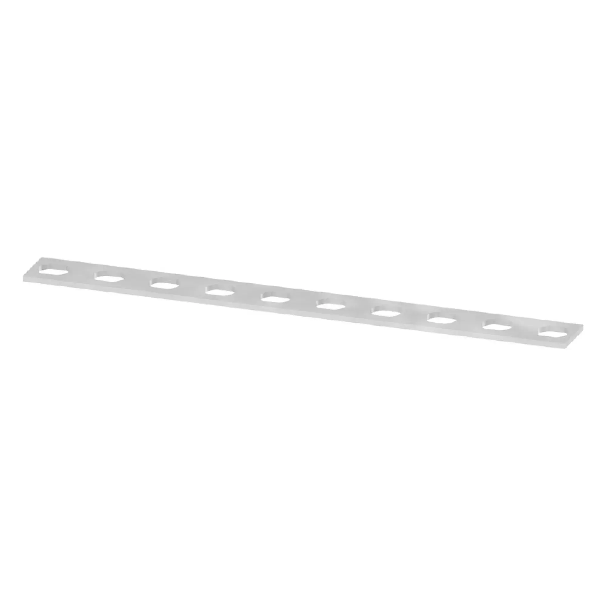 Weidmüller 0338100000 Cross-connector (terminal), when screwed in, grey, 32 A, Number of poles: 10, Pitch in mm: 6.00, Insulated: No, Width: 60.6 mm (img_001)