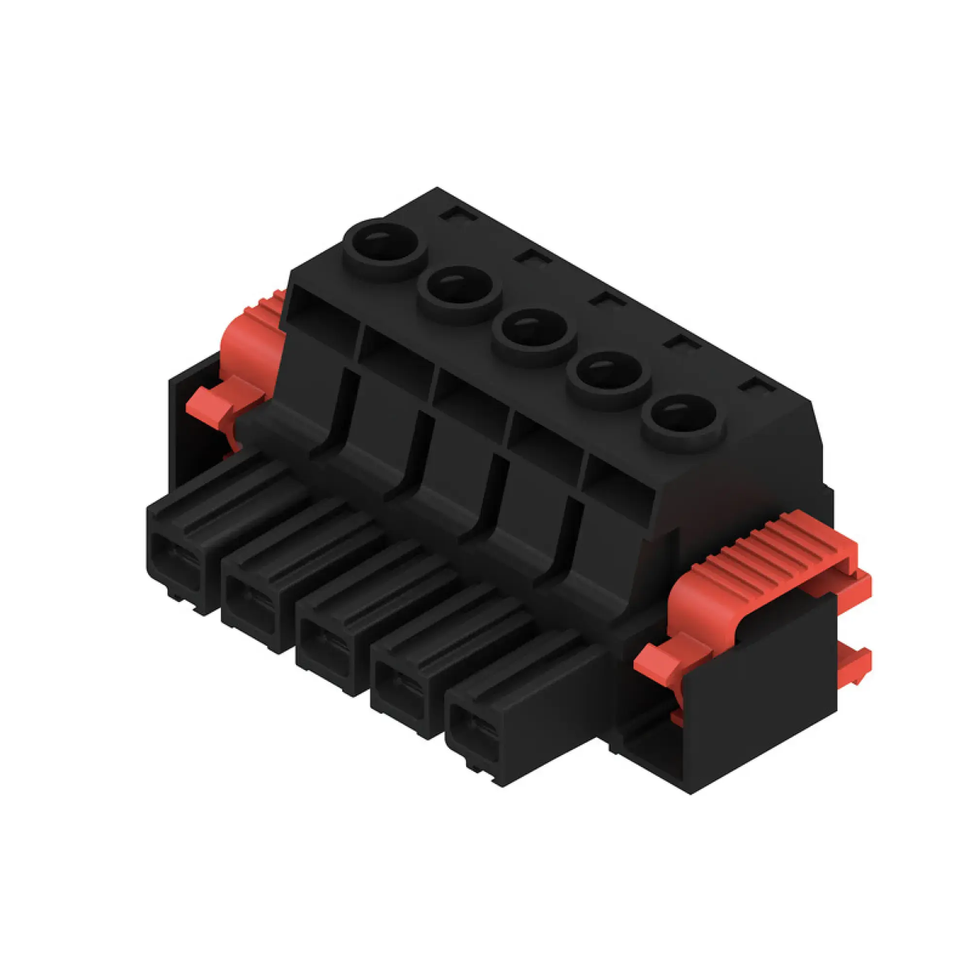 Weidmüller 1924650000 PCB connector (wire connection), 1000 V, 78.3 A, Pitch in mm: 10.16, 16 mm², Number of poles: 5, Clamping yoke connection, Box (img_001) Weidmüller 1924650000 PCB connector (wire connection), 1000 V, 78.3 A, Pitch in mm: 10.16, 16 mm², Number of poles: 5, Clamping yoke connection, Box (img_001)