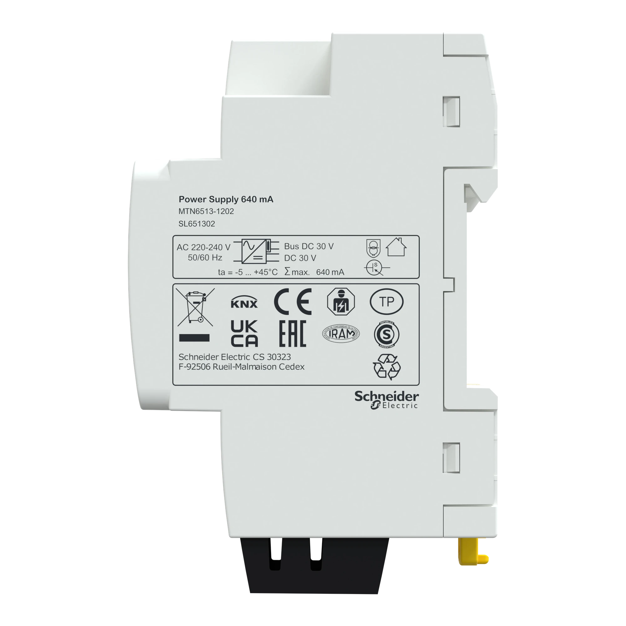 Schneider Electric MTN6513-1202 SpaceLogic KNX Power Supply 640mA (img_006) Schneider Electric MTN6513-1202 SpaceLogic KNX Power Supply 640mA (img_006)