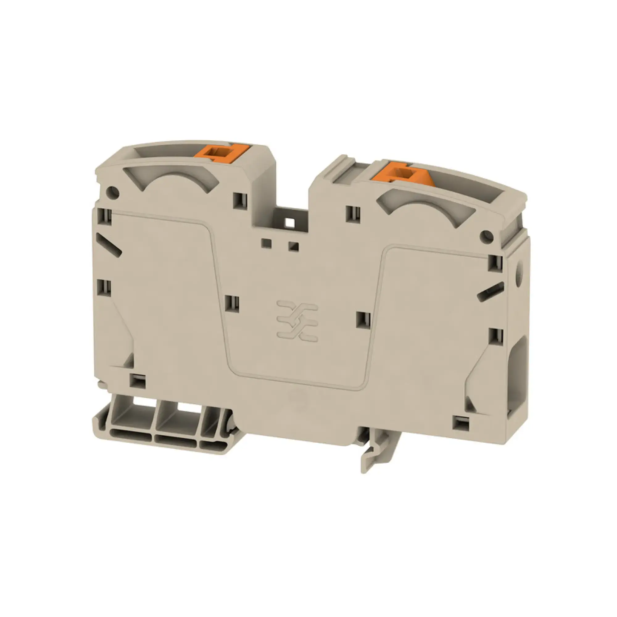 Weidmüller 2551510000 Feed-through terminal block, PUSH IN, dark beige, 35 mm², 125 A, 1000 V, Number of connections: 2 (img_001) Weidmüller 2551510000 Feed-through terminal block, PUSH IN, dark beige, 35 mm², 125 A, 1000 V, Number of connections: 2 (img_001)