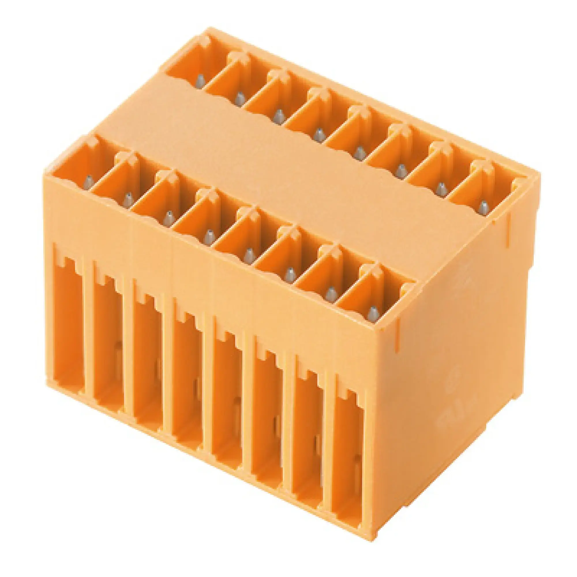 Weidmüller 1029990000 PCB connector (board connection), 160 V, 17.5 A, Pitch in mm: 3.81, Number of poles: 16, THT solder connection, Box (img_001)
