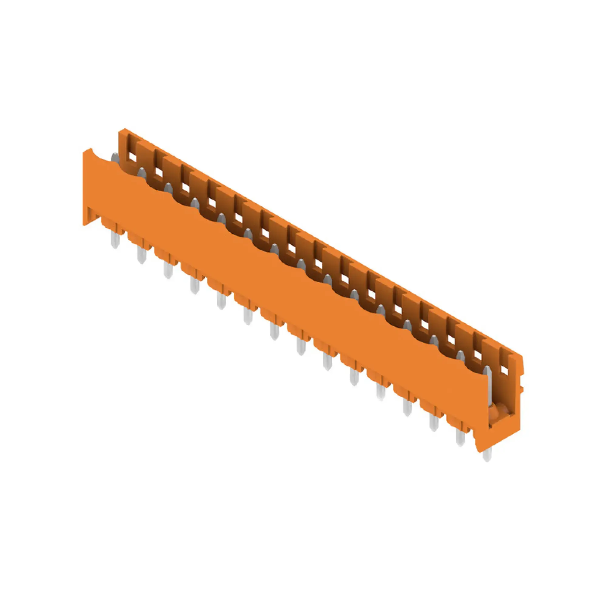 Weidmüller 2496330000 PCB connector (board connection), 320 V, 24 A, Pitch in mm: 5.08, Number of poles: 15, THT solder connection, Box (img_001)