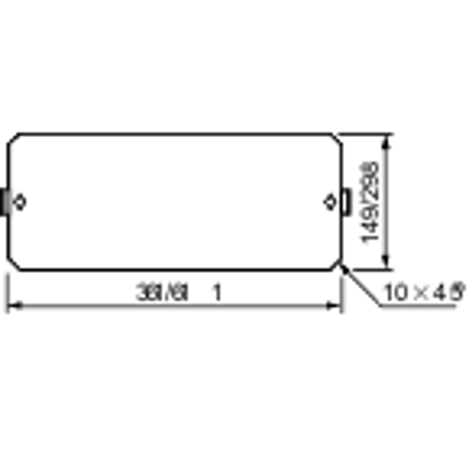 Schneider Electric NSYPMP7502DLP Mounting plate, galvanized steel, for DLP height=2 rows in PLA enclosure W 500mm (img_001) Schneider Electric NSYPMP7502DLP Mounting plate, galvanized steel, for DLP height=2 rows in PLA enclosure W 500mm (img_001)