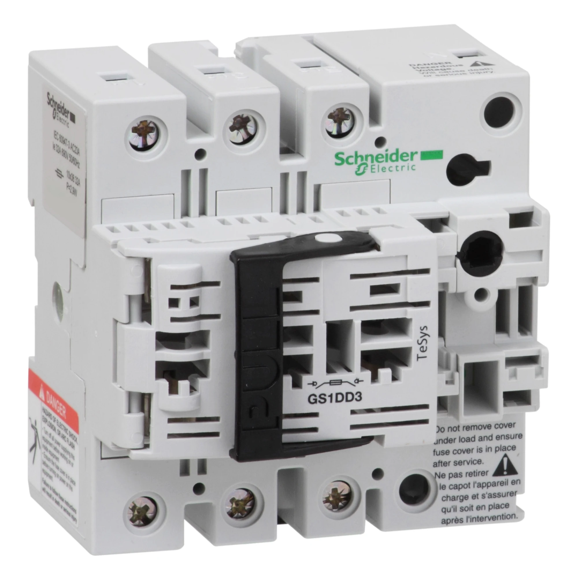 Schneider Electric GS1DD3 Secure Disconnect Switch Base GS1 3p 3 F, NFC, 32A (img_001) Schneider Electric GS1DD3 Secure Disconnect Switch Base GS1 3p 3 F, NFC, 32A (img_001)