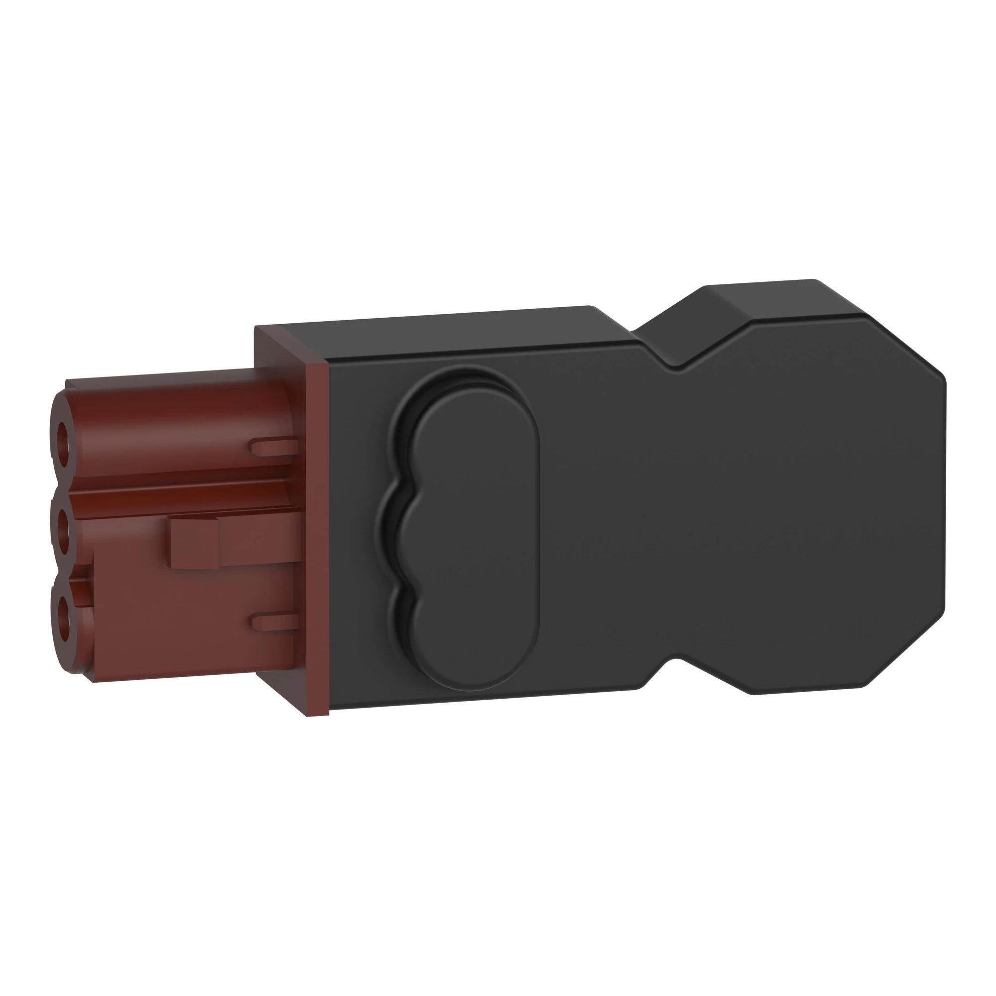 Schneider Electric NSYLAMDCF DC Barrel Jack Connector for Multiple LED Lights, 3P, Screw Connection, 250V/16A (img_001)