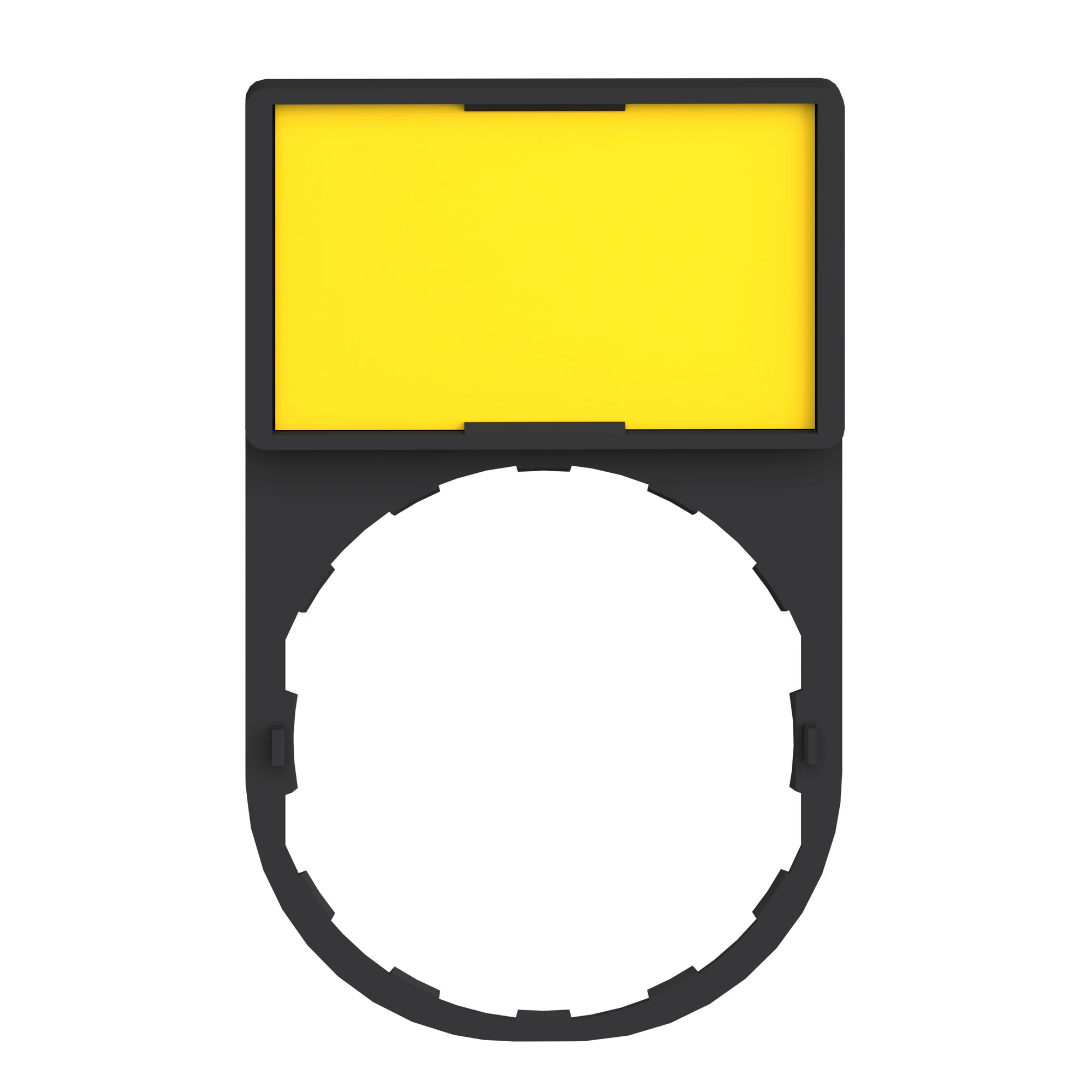 Schneider Electric ZBY6102 Label holder 30x50mm with blank plate, for Ø 22 devices with round front element (img_004) Schneider Electric ZBY6102 Label holder 30x50mm with blank plate, for Ø 22 devices with round front element (img_004)