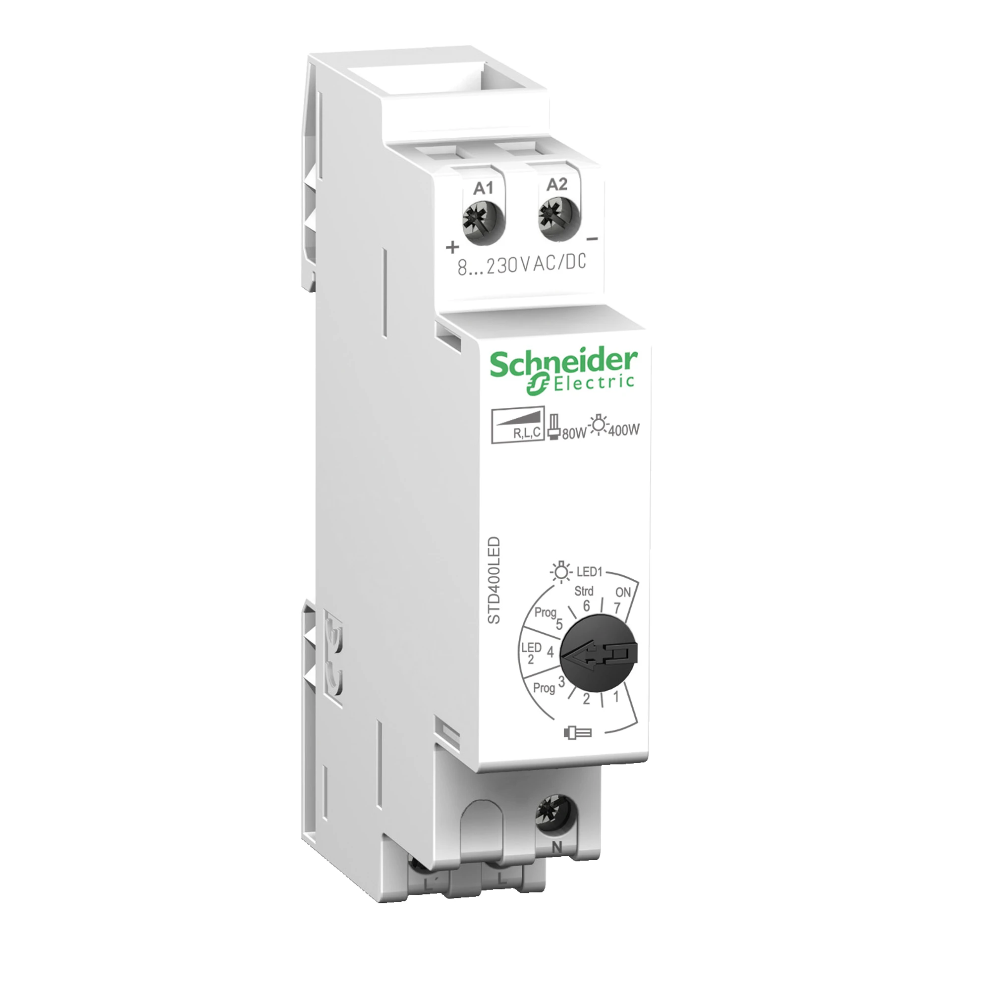 Schneider Electric CCTDD20016 Acti 9, STD400LED DIN Universal Dimmer (img_001) Schneider Electric CCTDD20016 Acti 9, STD400LED DIN Universal Dimmer (img_001)
