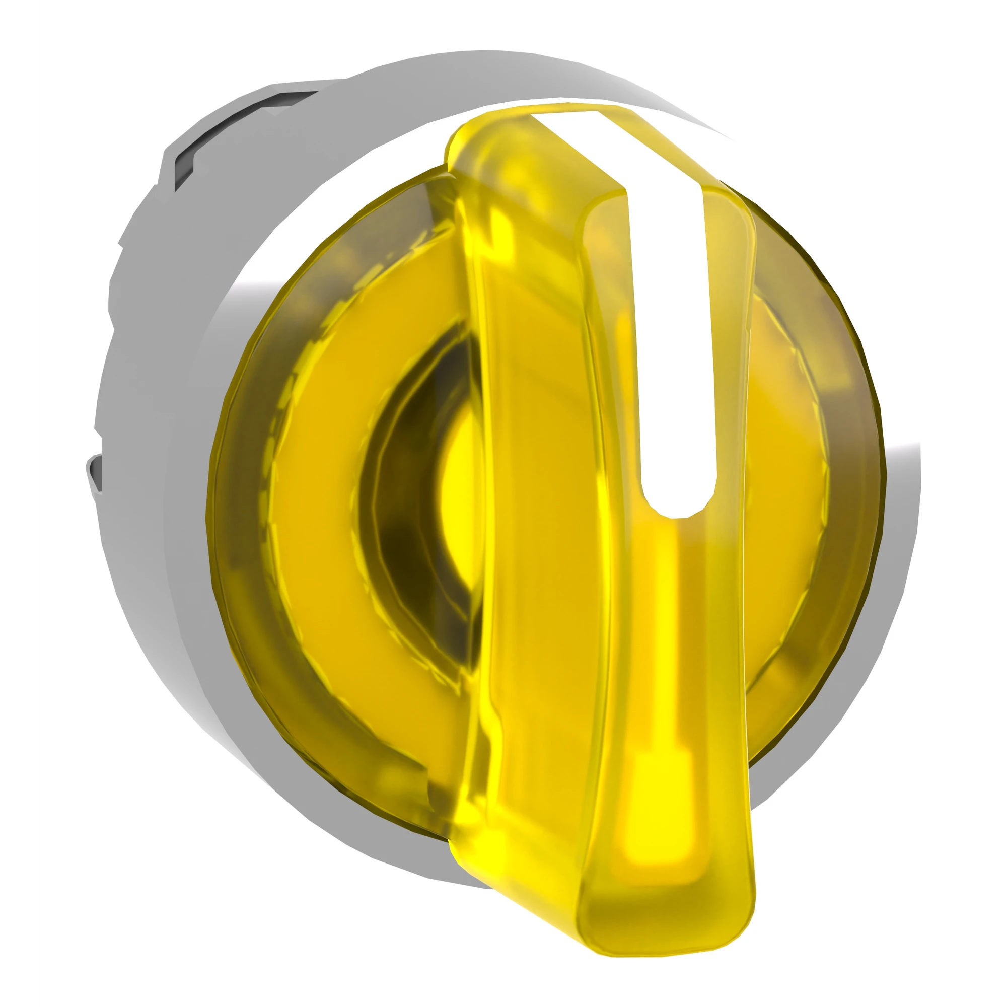 Schneider Electric ZB4BK1583 Illuminated Selector Switch, Front Element, Harmony XB4, Metal, 22mm, Yellow, for Universal LED, 3 Positions, Center Retained (img_001) Schneider Electric ZB4BK1583 Illuminated Selector Switch, Front Element, Harmony XB4, Metal, 22mm, Yellow, for Universal LED, 3 Positions, Center Retained (img_001)