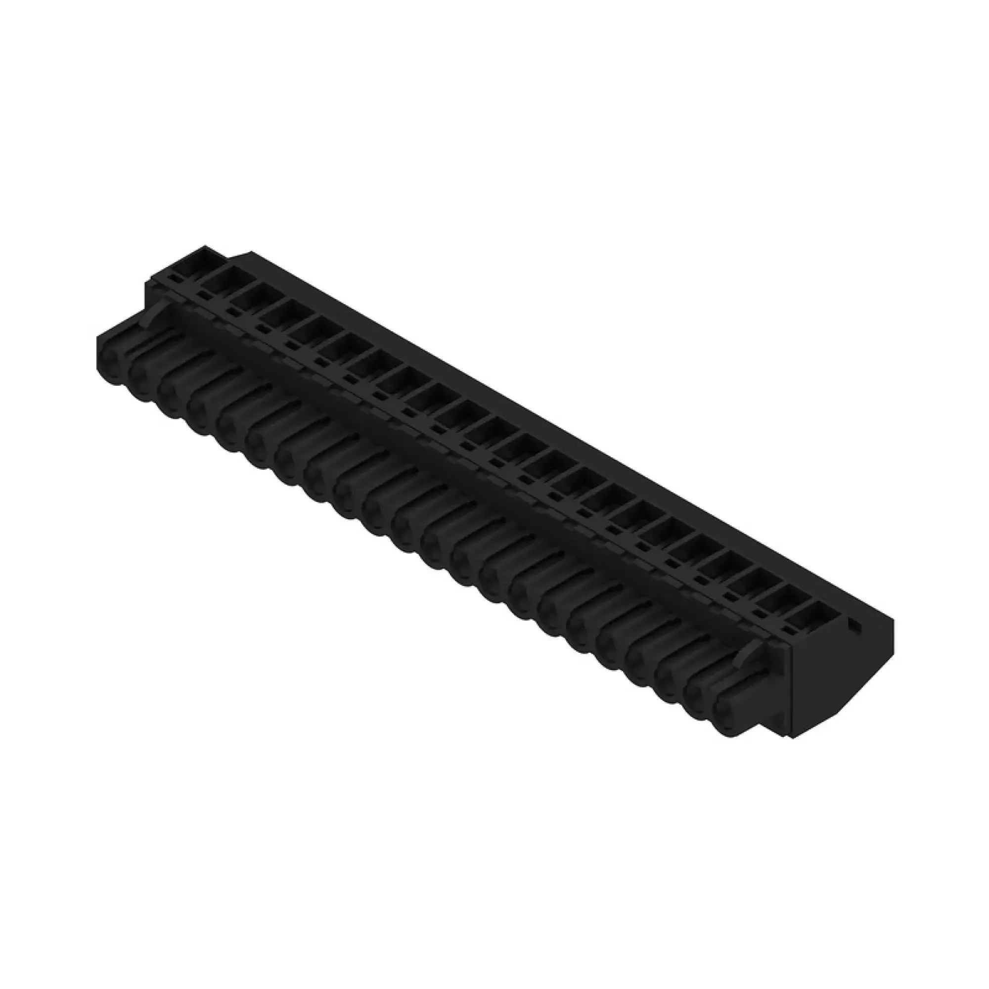 Weidmüller 1948440000 PCB connector (wire connection), 320 V, 23 A, Pitch in mm: 5.08, 4 mm², Number of poles: 22, Clamping yoke connection, Box (img_001) Weidmüller 1948440000 PCB connector (wire connection), 320 V, 23 A, Pitch in mm: 5.08, 4 mm², Number of poles: 22, Clamping yoke connection, Box (img_001)