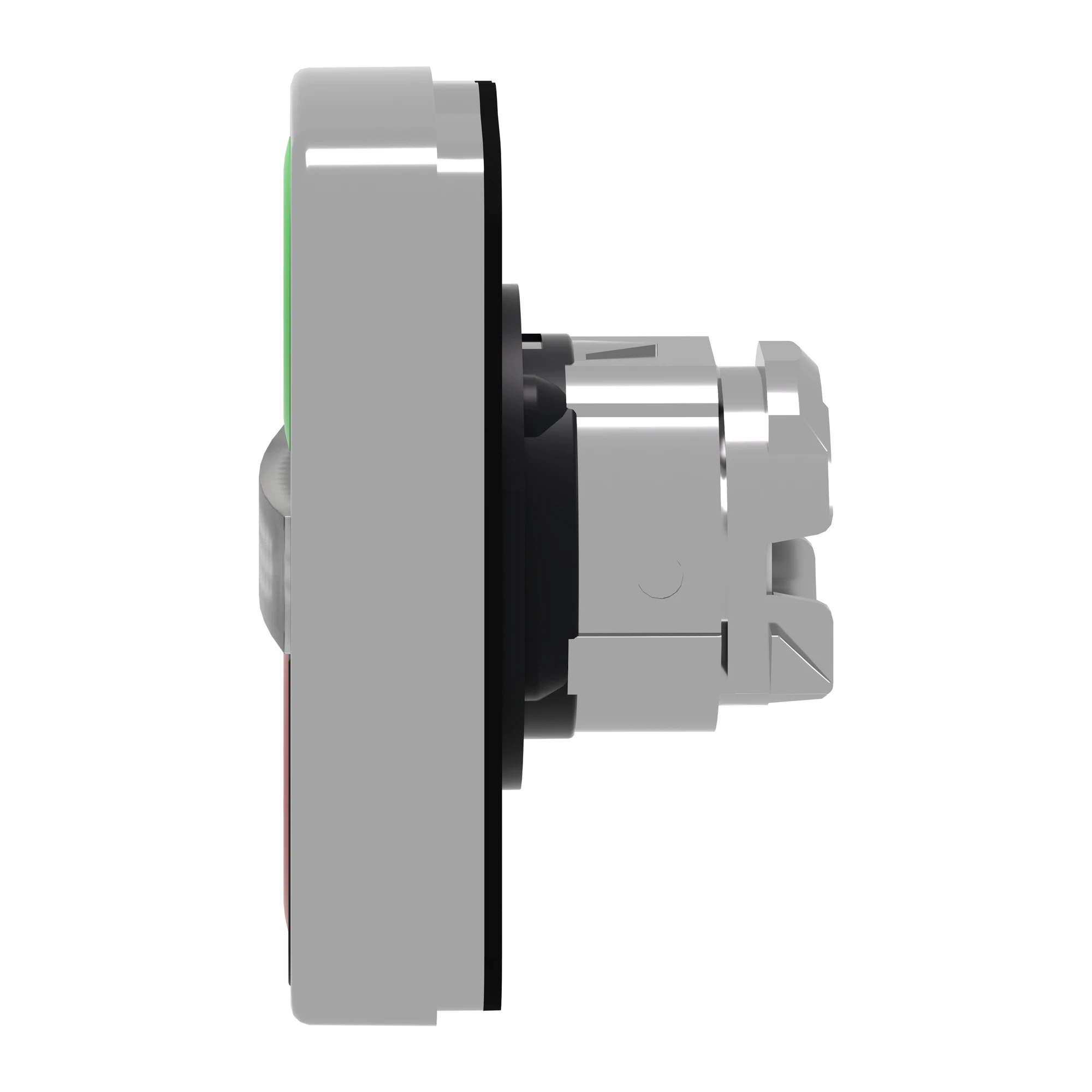 Schneider Electric ZB4BW7A3741 Double push button, Front element, Harmony XB4, Metal, 22mm, green, red, labelled I/O, illuminated (img_005) Schneider Electric ZB4BW7A3741 Double push button, Front element, Harmony XB4, Metal, 22mm, green, red, labelled I/O, illuminated (img_005)