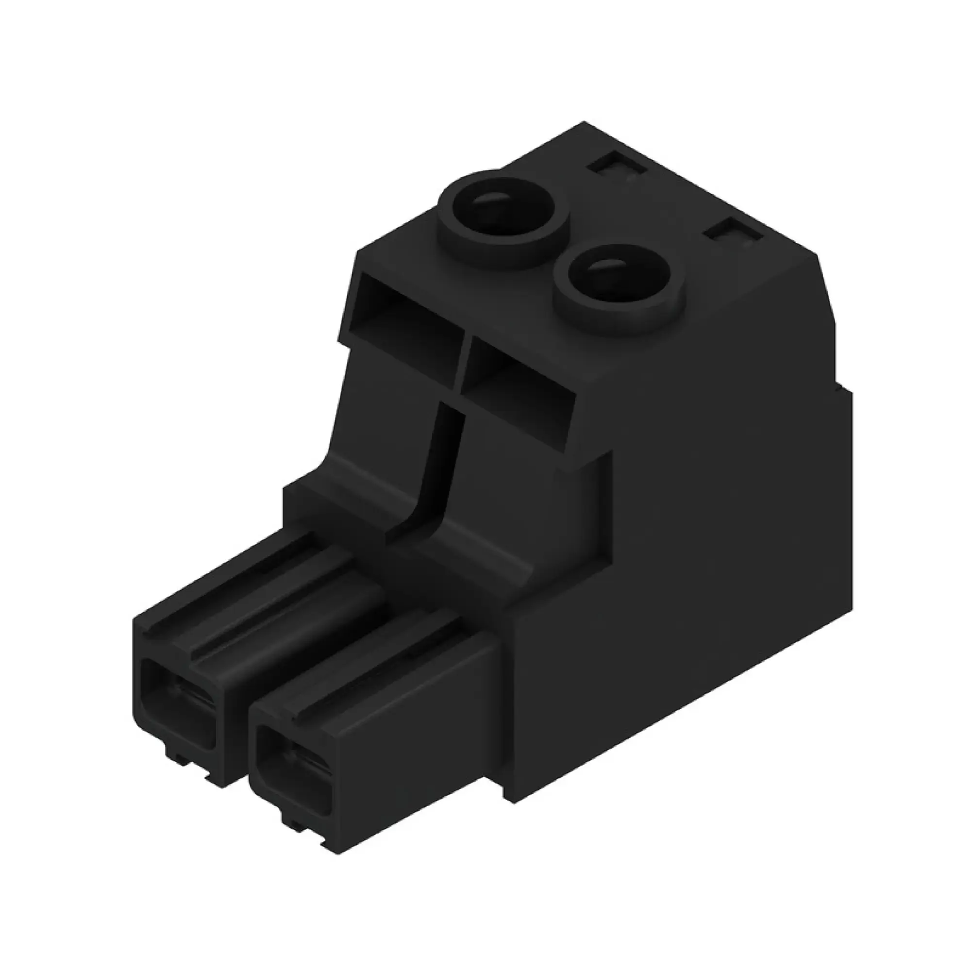 Weidmüller 1924540000 PCB connector (wire connection), 1000 V, 78.3 A, Pitch in mm: 10.16, 16 mm², Number of poles: 2, Clamping yoke connection, Box (img_001)