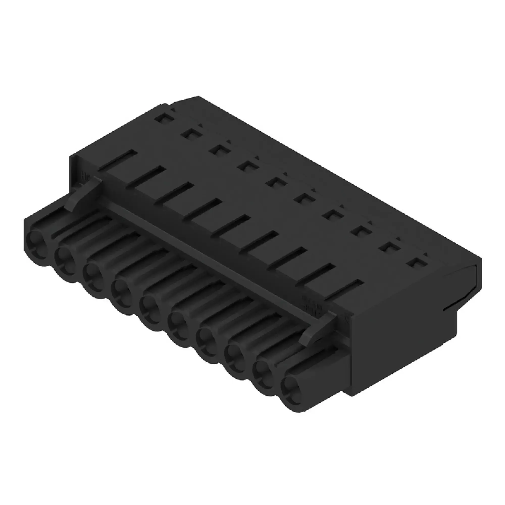 Weidmüller 1500310000 PCB connector (wire connection), 320 V, 27 A, Pitch in mm: 5.08, 2.5 mm², Number of poles: 10, TOP connection, Box (img_001)