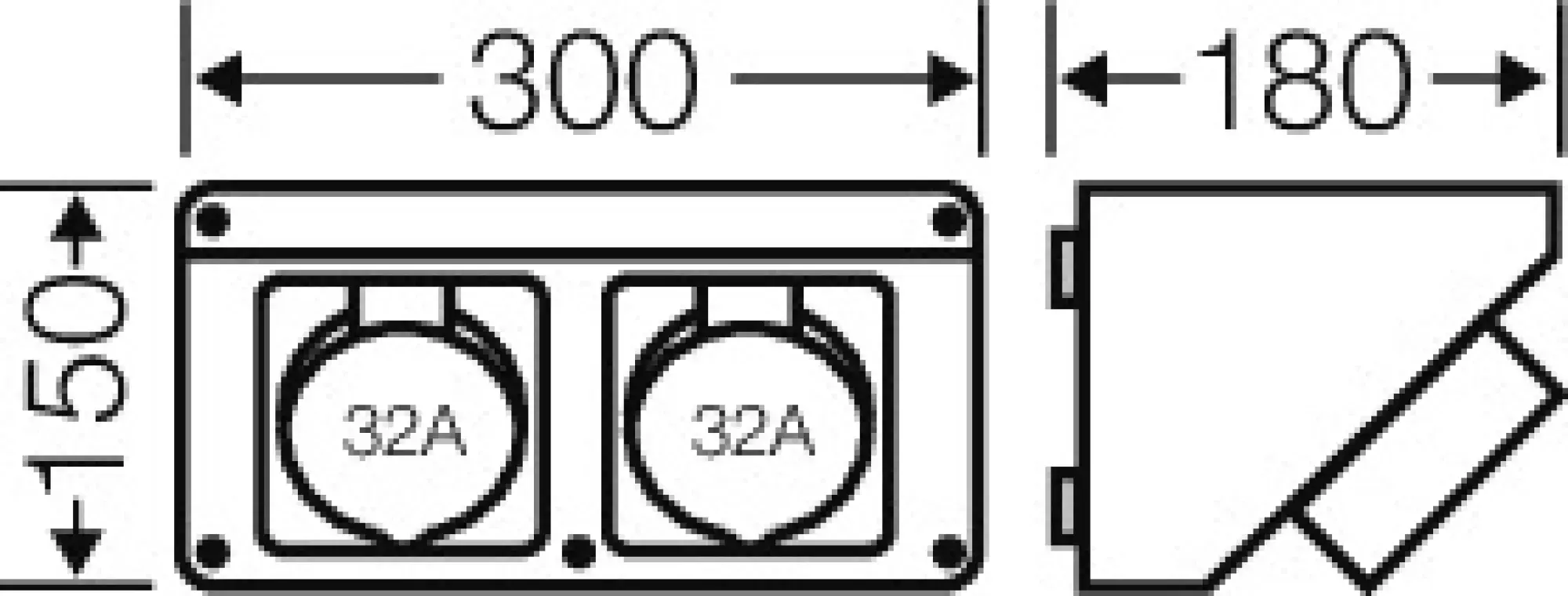 Hensel 20001085 Mi Connection Box, 2x CEE 32A, 5p., 400V, 6h Mi CB 13 (img_003) Hensel 20001085 Mi Connection Box, 2x CEE 32A, 5p., 400V, 6h Mi CB 13 (img_003)