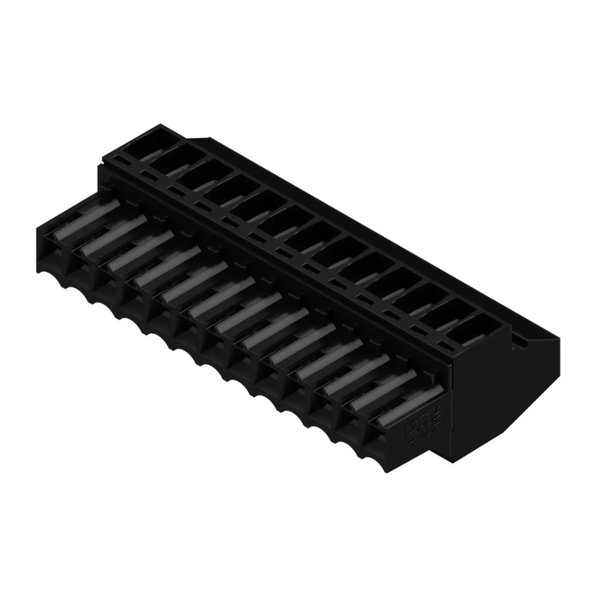 Weidmüller 1638890000 PCB connector (wire connection), 160 V, 12 A, Pitch in mm: 3.50, 1.5 mm², Number of poles: 13, Clamping yoke connection, Box (img_001)