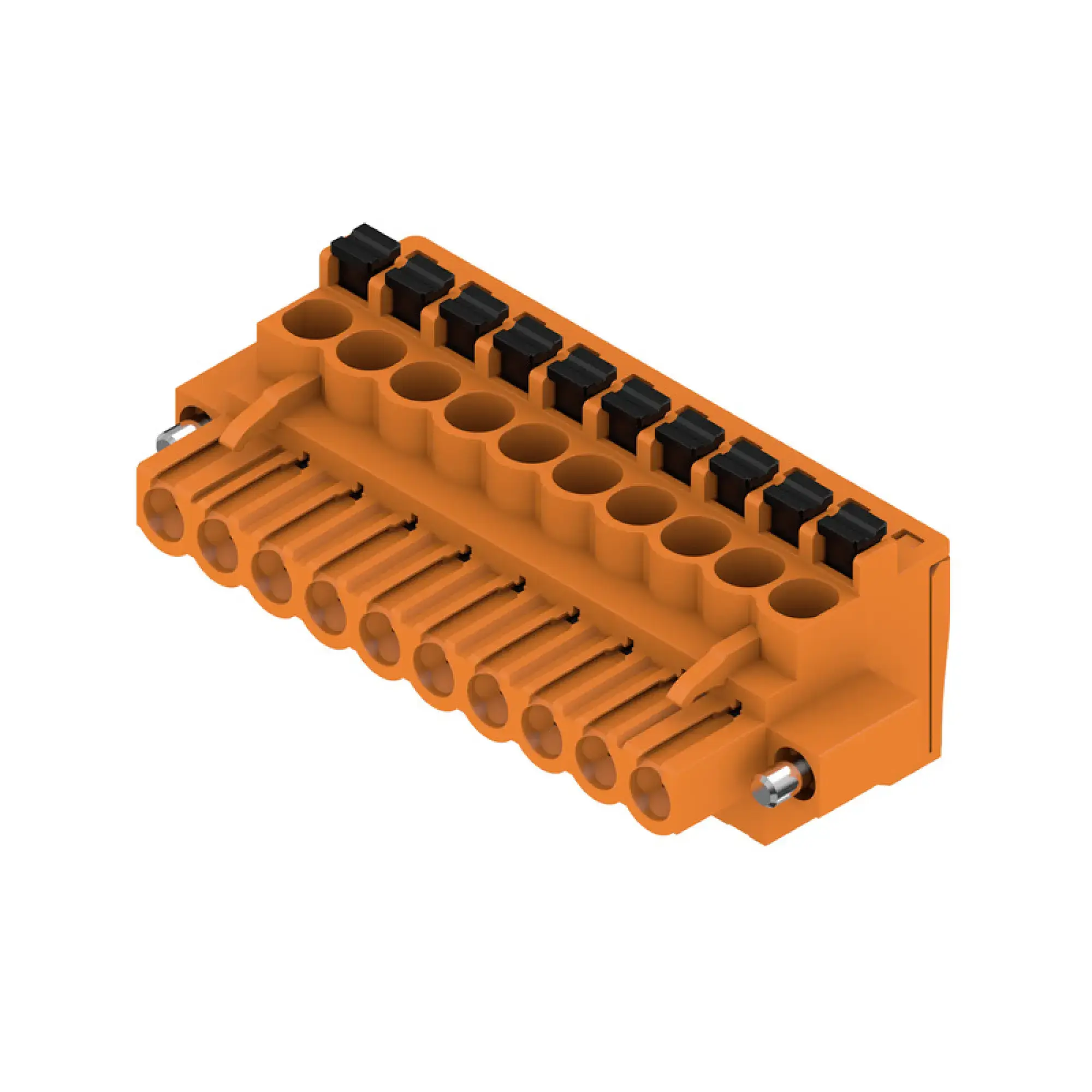 Weidmüller 1002170000 PCB connector (wire connection), 320 V, 24 A, Pitch in mm: 5.08, 3.31 mm², Number of poles: 10, PUSH IN with actuator, Box (img_001)