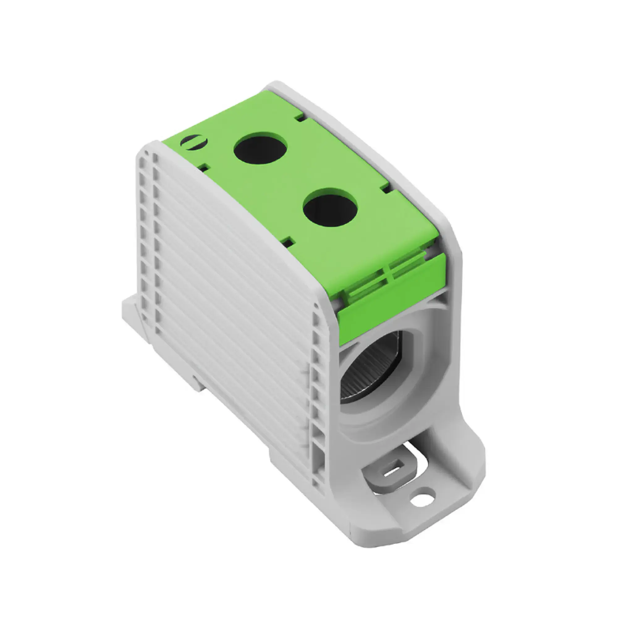 Weidmüller 2502870000 Potential distributor terminal, Screw connection, green, 300 mm², 520 A, 1000 V, Number of connections: 2, Number of levels: 1, TS 35, V-0, Wemid (img_001) Weidmüller 2502870000 Potential distributor terminal, Screw connection, green, 300 mm², 520 A, 1000 V, Number of connections: 2, Number of levels: 1, TS 35, V-0, Wemid (img_001)