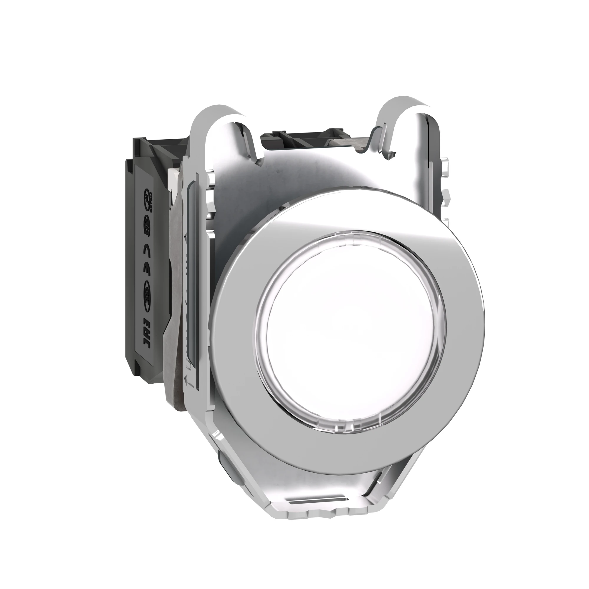 Schneider Electric XB4FW31B5 Illuminated Pushbutton, Harmony XB4F, Metal, 30mm, White, Unlabeled, Universal LED, Smooth Domed, 1NC+1NO, 24V ACDC (img_001) Schneider Electric XB4FW31B5 Illuminated Pushbutton, Harmony XB4F, Metal, 30mm, White, Unlabeled, Universal LED, Smooth Domed, 1NC+1NO, 24V ACDC (img_001)