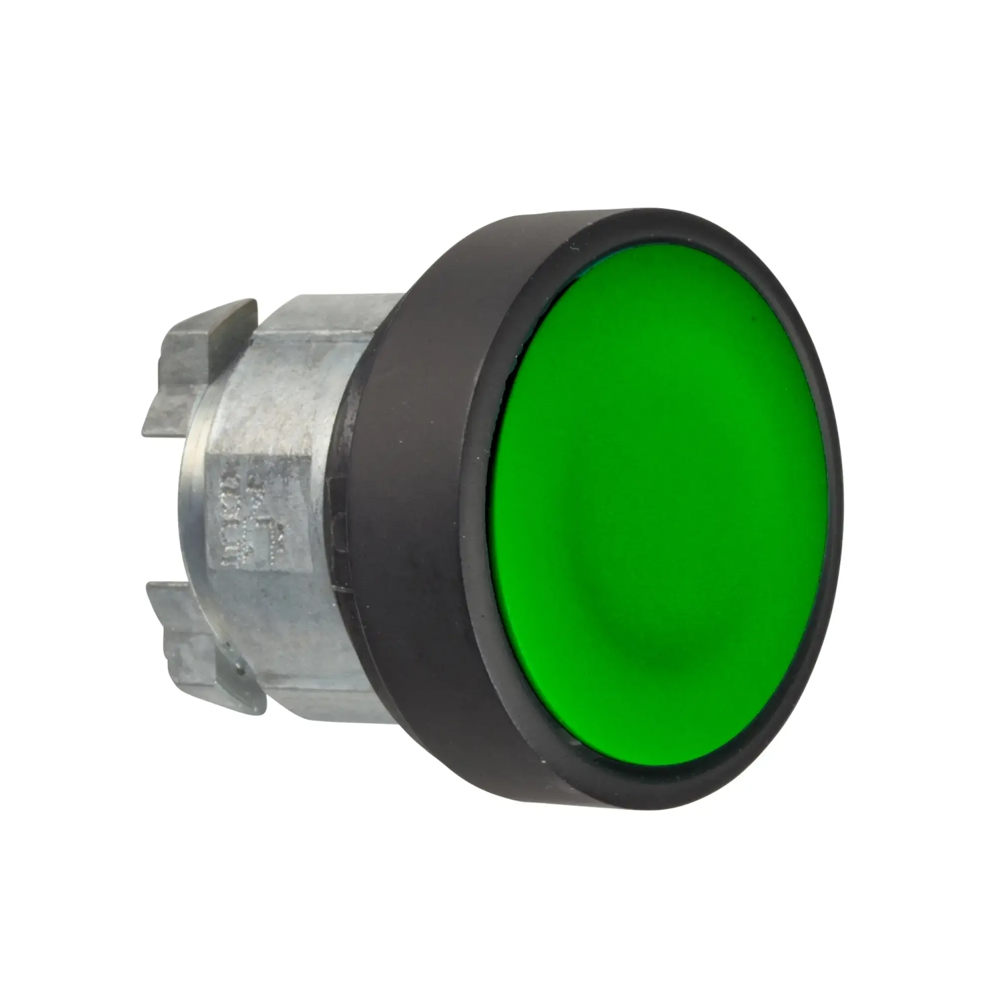 Schneider Electric ZB4BA37 Pushbutton, Front Element, Harmony XB4, Metal Black, 22mm, Green, Unlabelled, Momentary (img_002) Schneider Electric ZB4BA37 Pushbutton, Front Element, Harmony XB4, Metal Black, 22mm, Green, Unlabelled, Momentary (img_002)