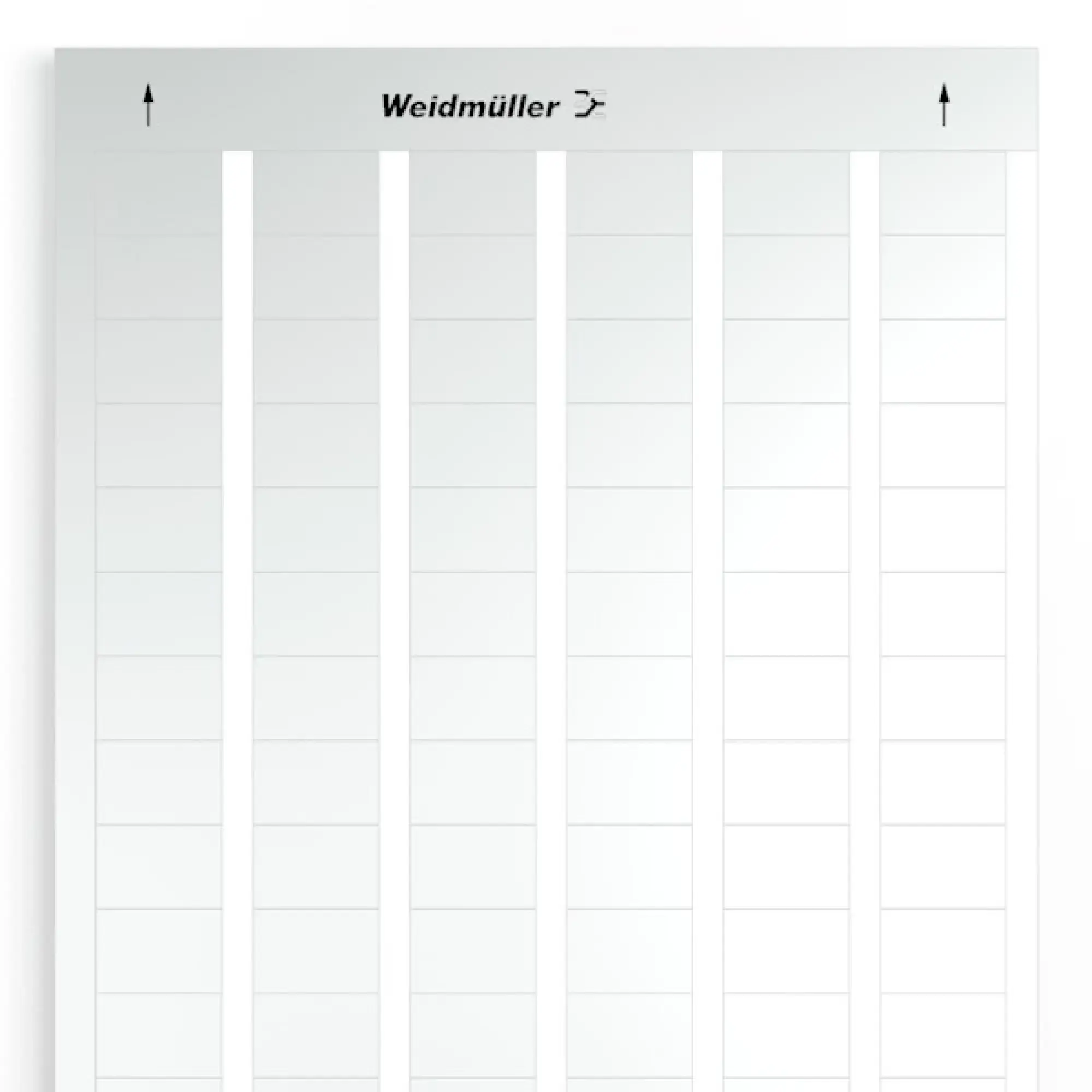 Weidmüller 1873810000 Device marking, Width: 27 mm, Polyester, PVC-free, silver, Operating temperature range: -40...150 °C (img_001) Weidmüller 1873810000 Device marking, Width: 27 mm, Polyester, PVC-free, silver, Operating temperature range: -40...150 °C (img_001)