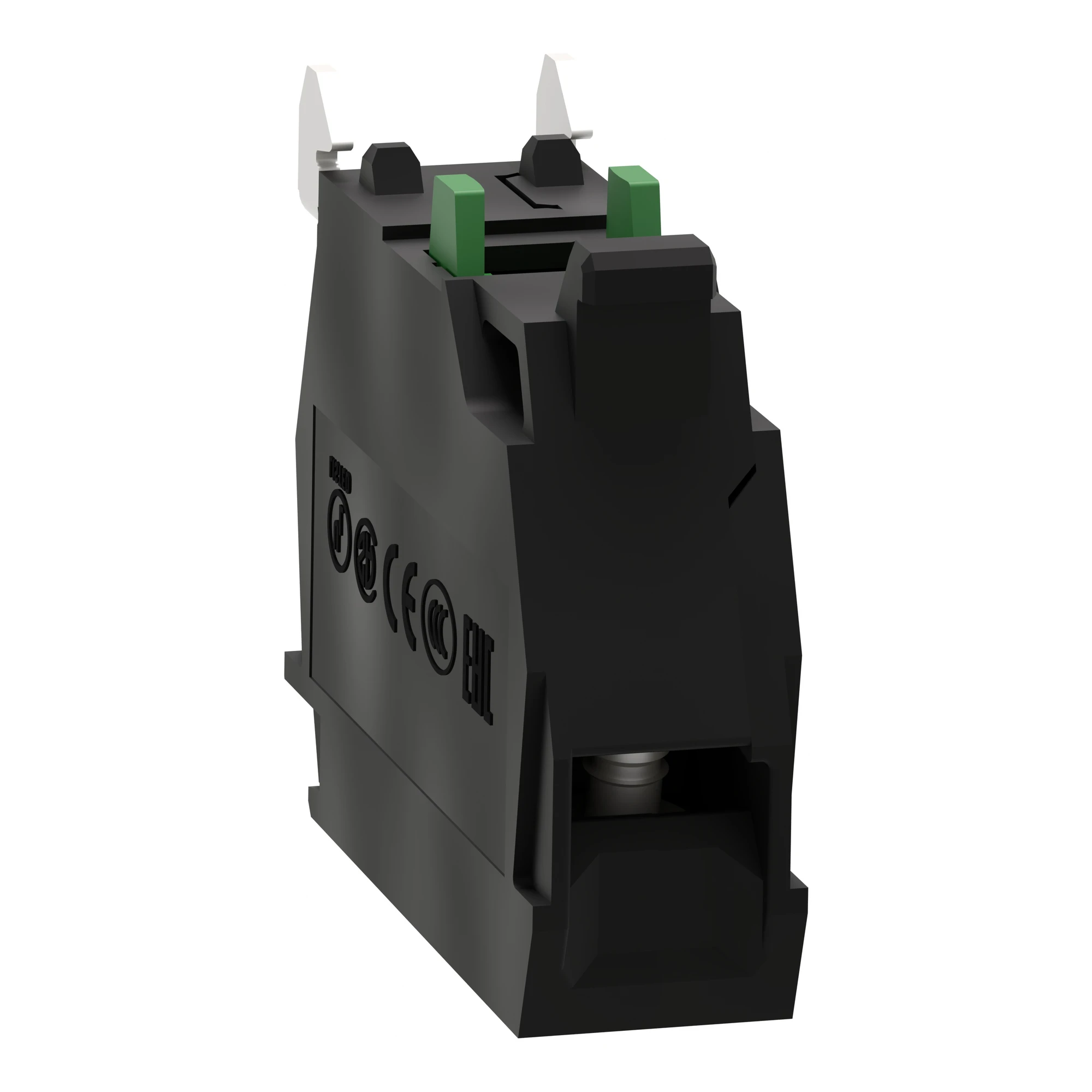 Schneider Electric ZBE101 Auxiliary switch, contact block, Harmony XB4 and XB5, 22mm, 30mm, screw terminal, 1S (img_005) Schneider Electric ZBE101 Auxiliary switch, contact block, Harmony XB4 and XB5, 22mm, 30mm, screw terminal, 1S (img_005)